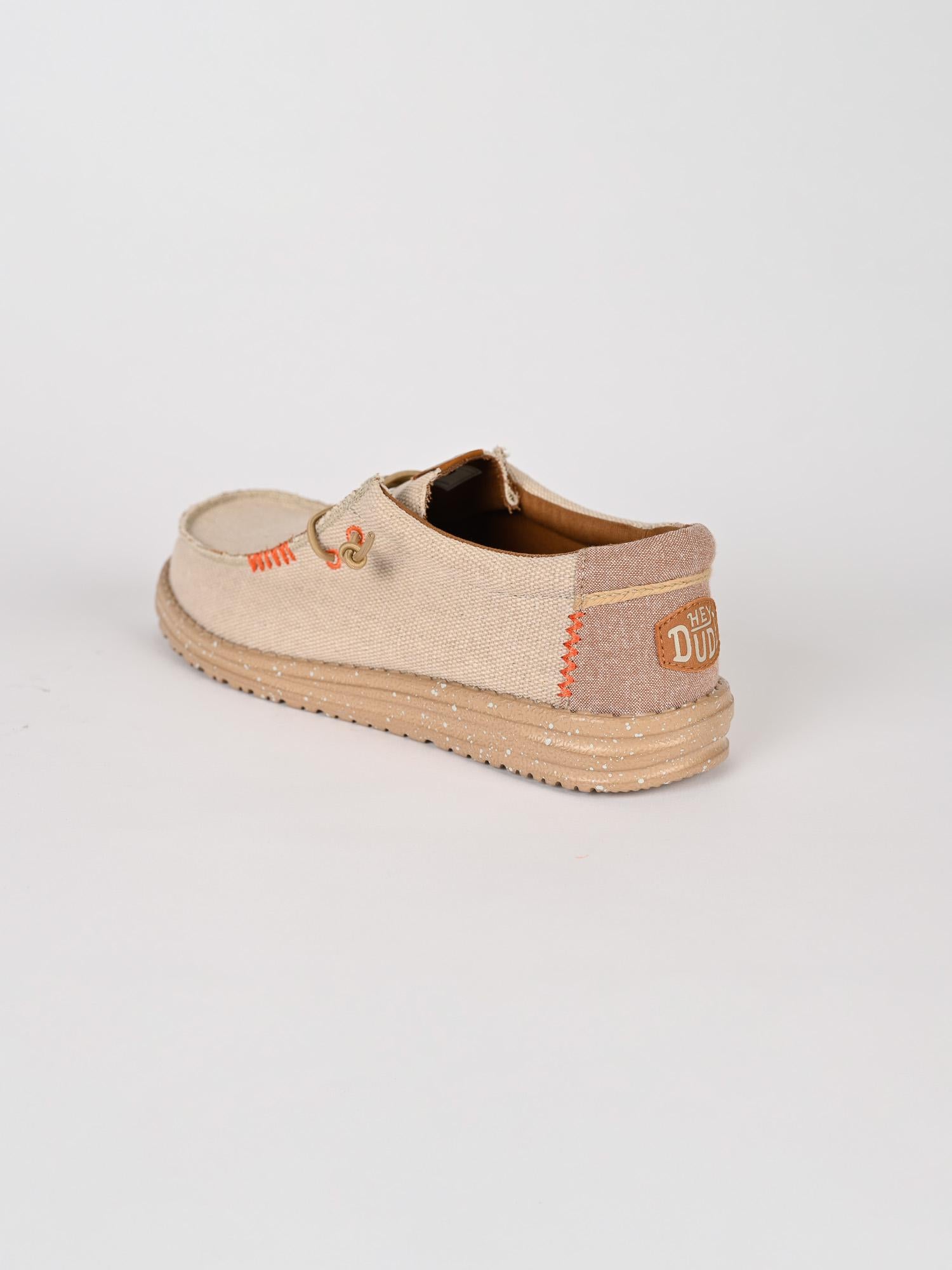 Scarpe leggere WALLY COASTLINE jute WALLY COASTLINE JUTE SILVER HEY DUDE
