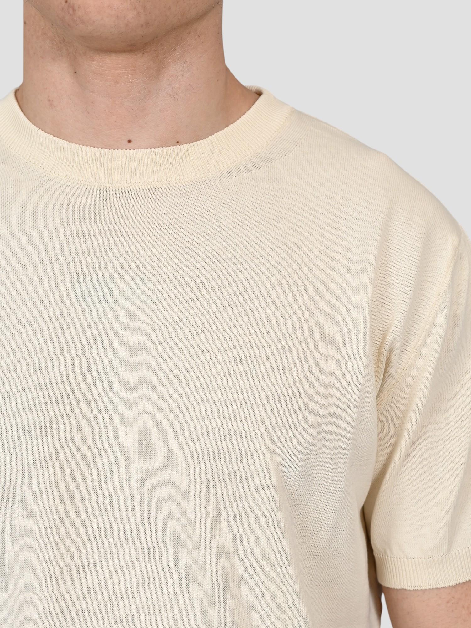 Paricollo burro WO 2040 cotton crepe WO 2040 0101 WOOL & CO.