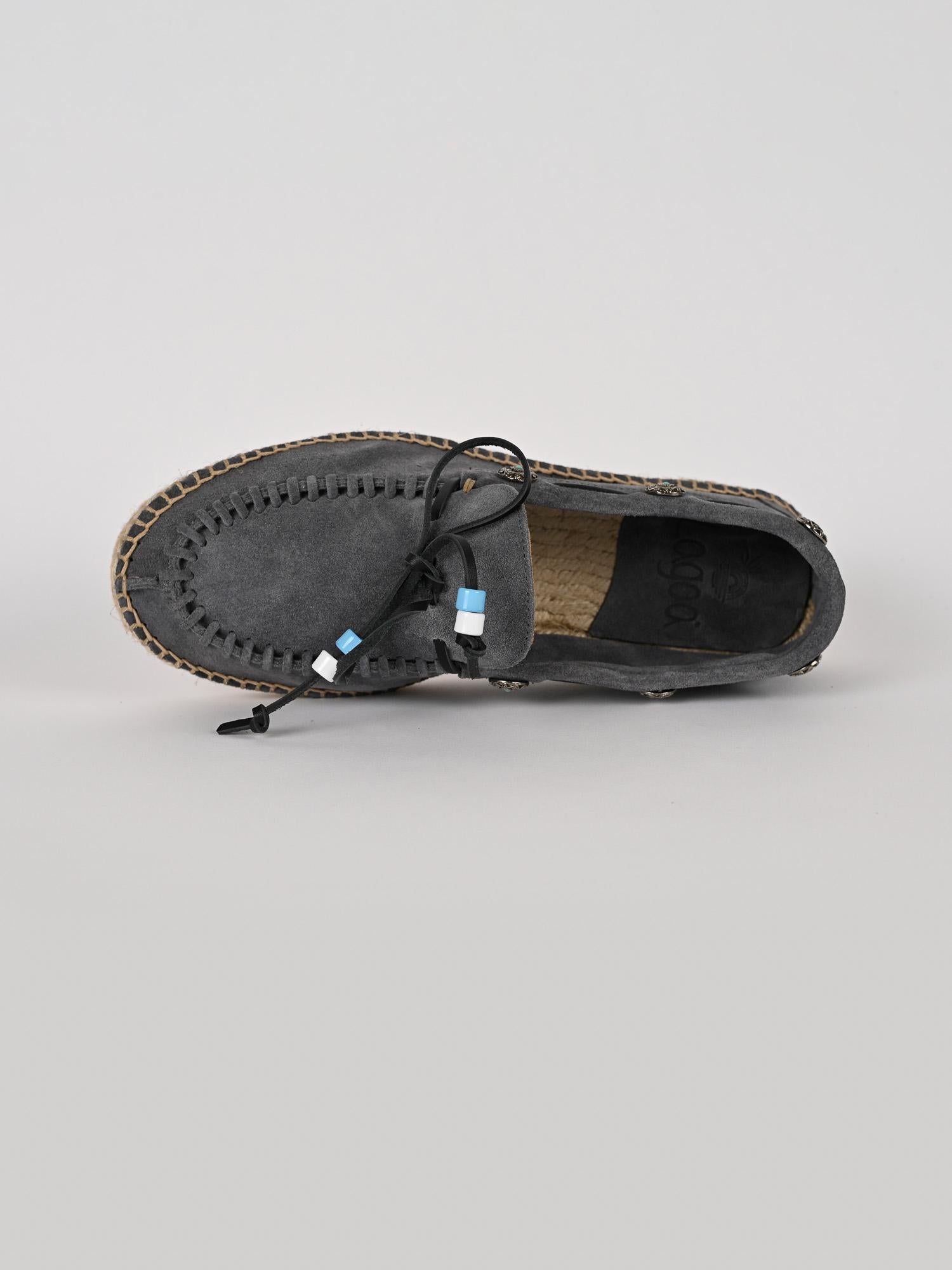 Mocassino donna LOAFER suede smog LOAFER 079 SMOG LAGOA