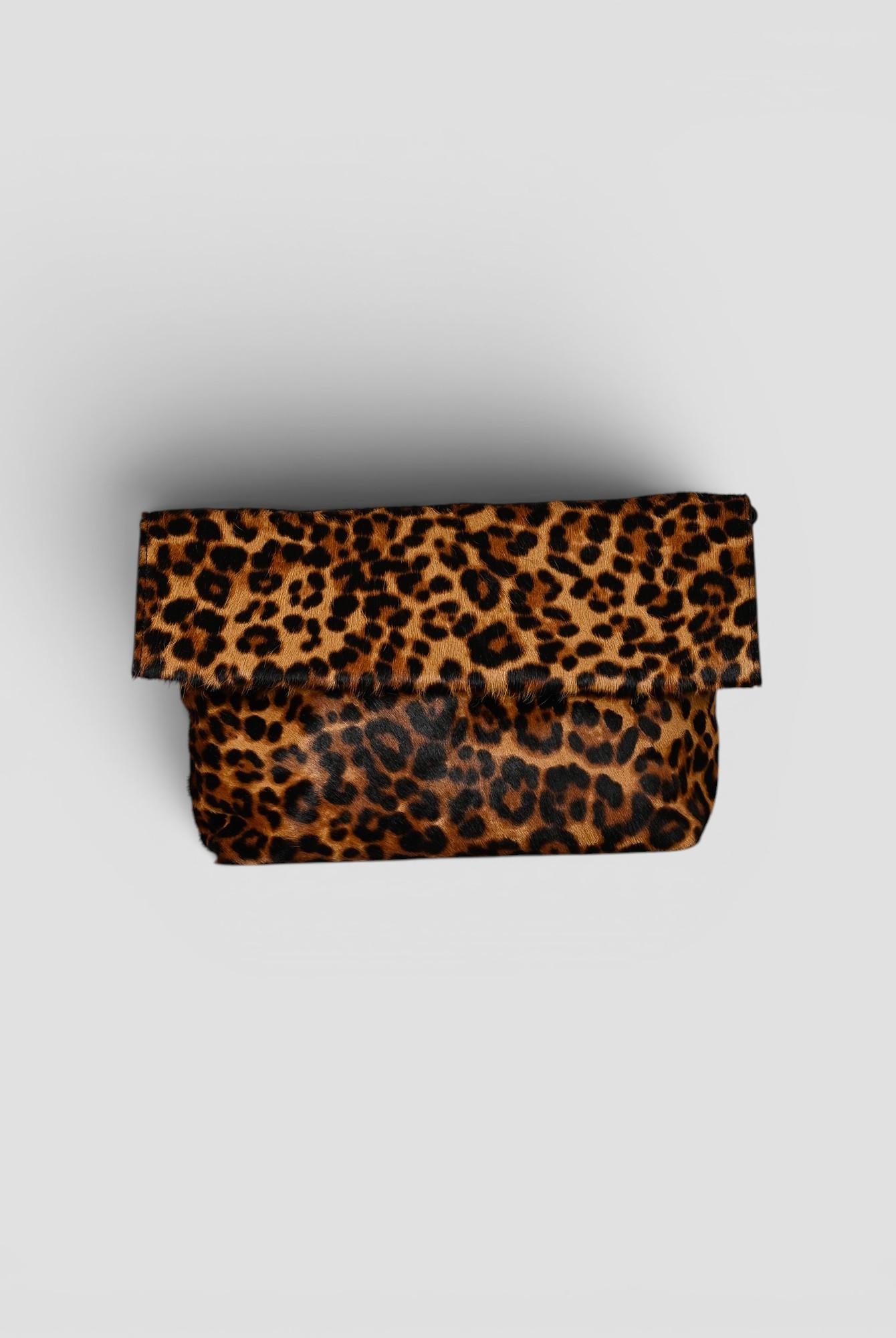 Maxi pochette maculata cavallino con tracolla MAXY MACULATA ALBERTO LUTI