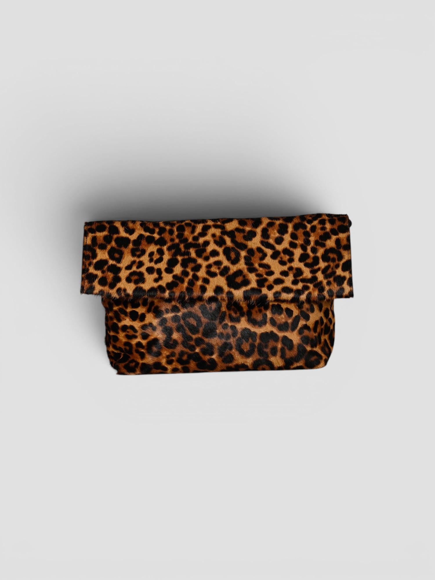Maxi pochette maculata cavallino con tracolla MAXY MACULATA ALBERTO LUTI