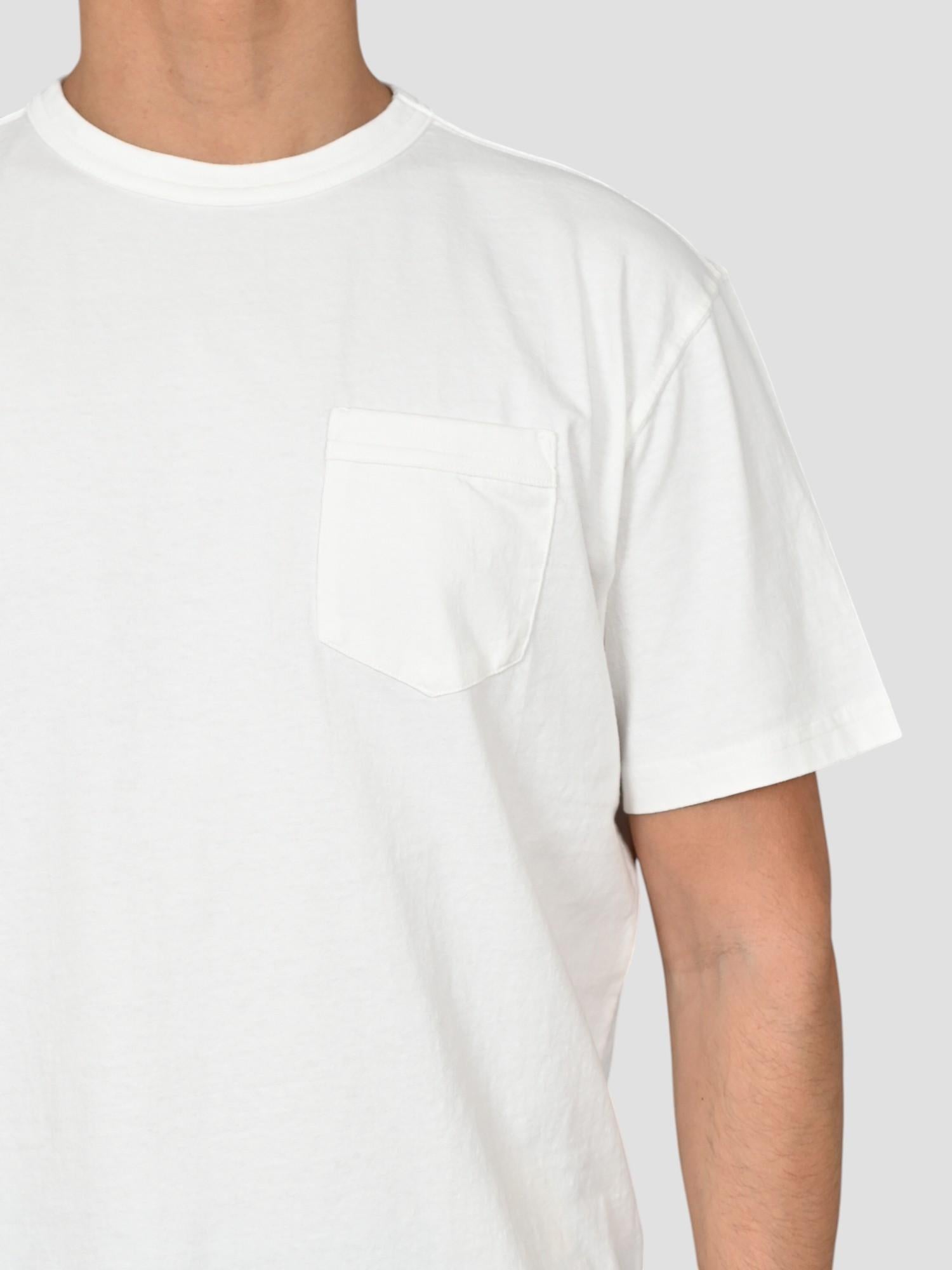 T-shirt off white NEWPORT POCKET NEWPORT 704 OFF WHITE CHESAPEAKE'S