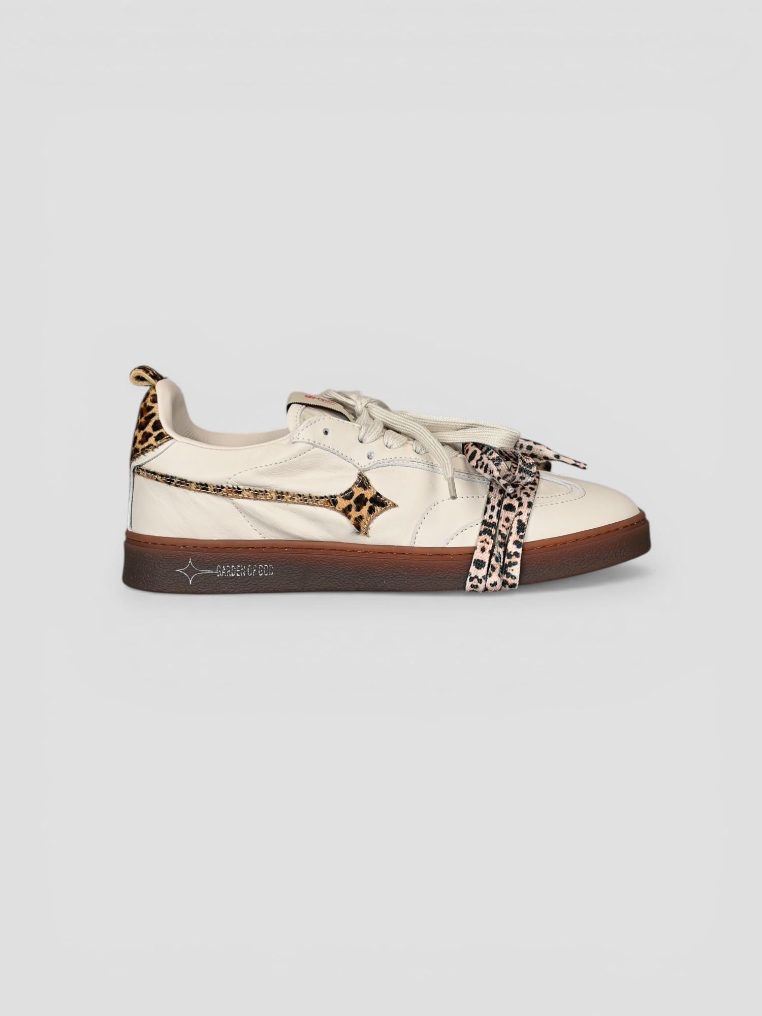 Sneakers EARTH LEO off white animalier EARTH LEA OFF WHITE ANIMALIER GARDEN OF GOD