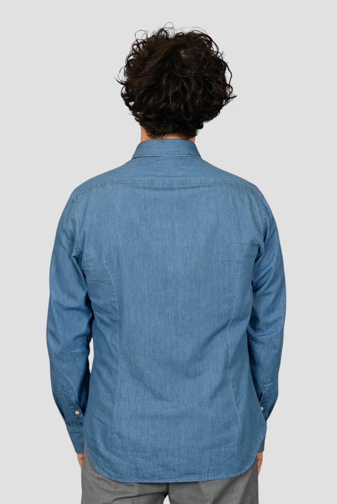Camicia denim 1RLANM2UZ leggero 1RLANM2UZ2 DENIM TINTORIA MATTEI