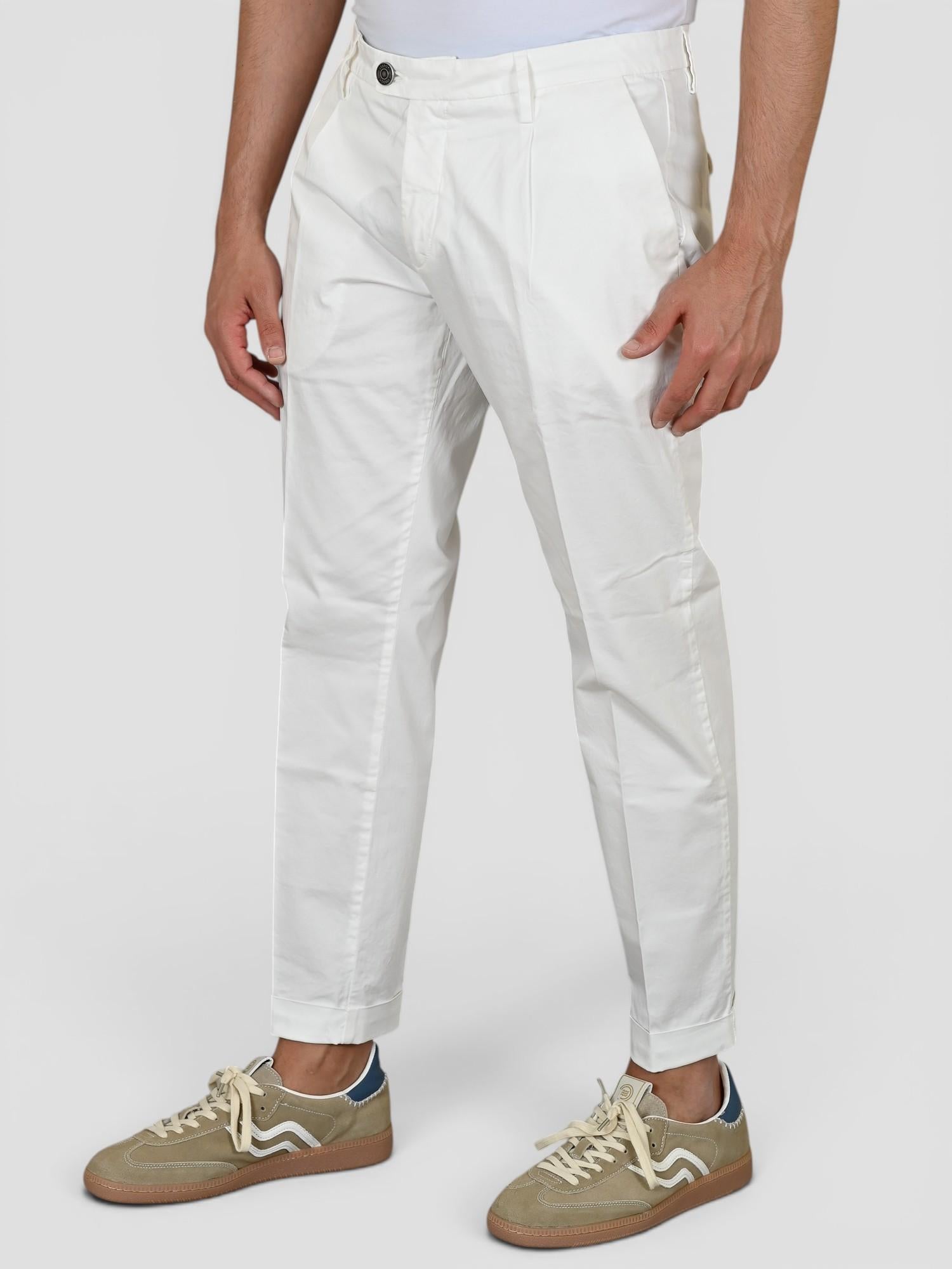 Pantalone bianco GABRIEL pence GABRIEL BIANCO VANDOM