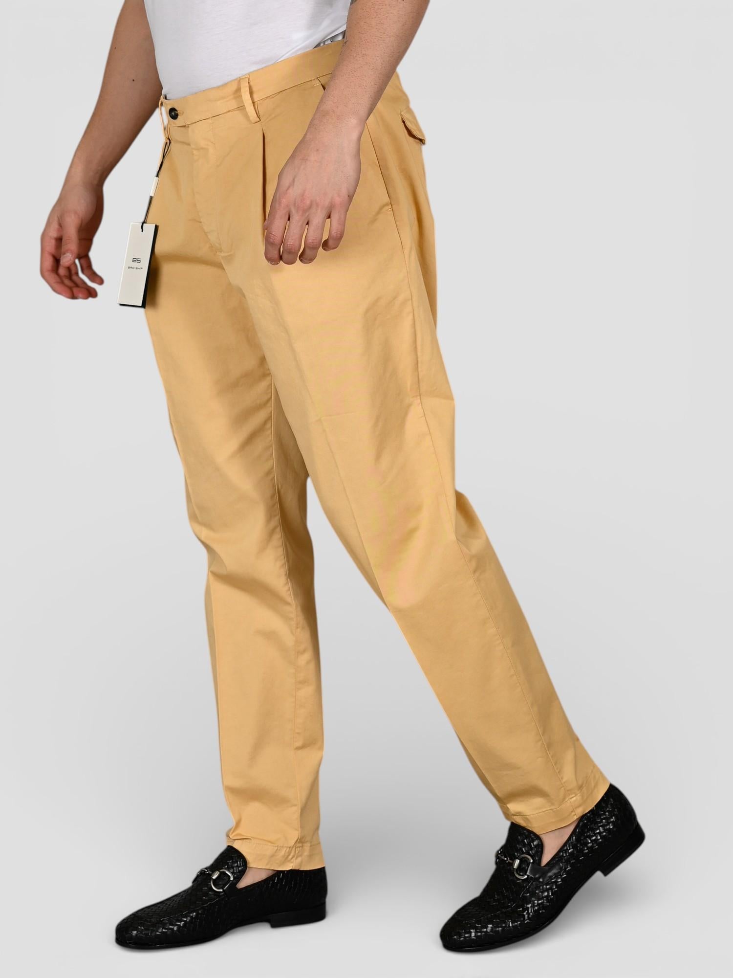 Pantalone ocra STOCCOLMA 8135 pence STOCCOLMA 8135 OLIVA BRO-SHIP