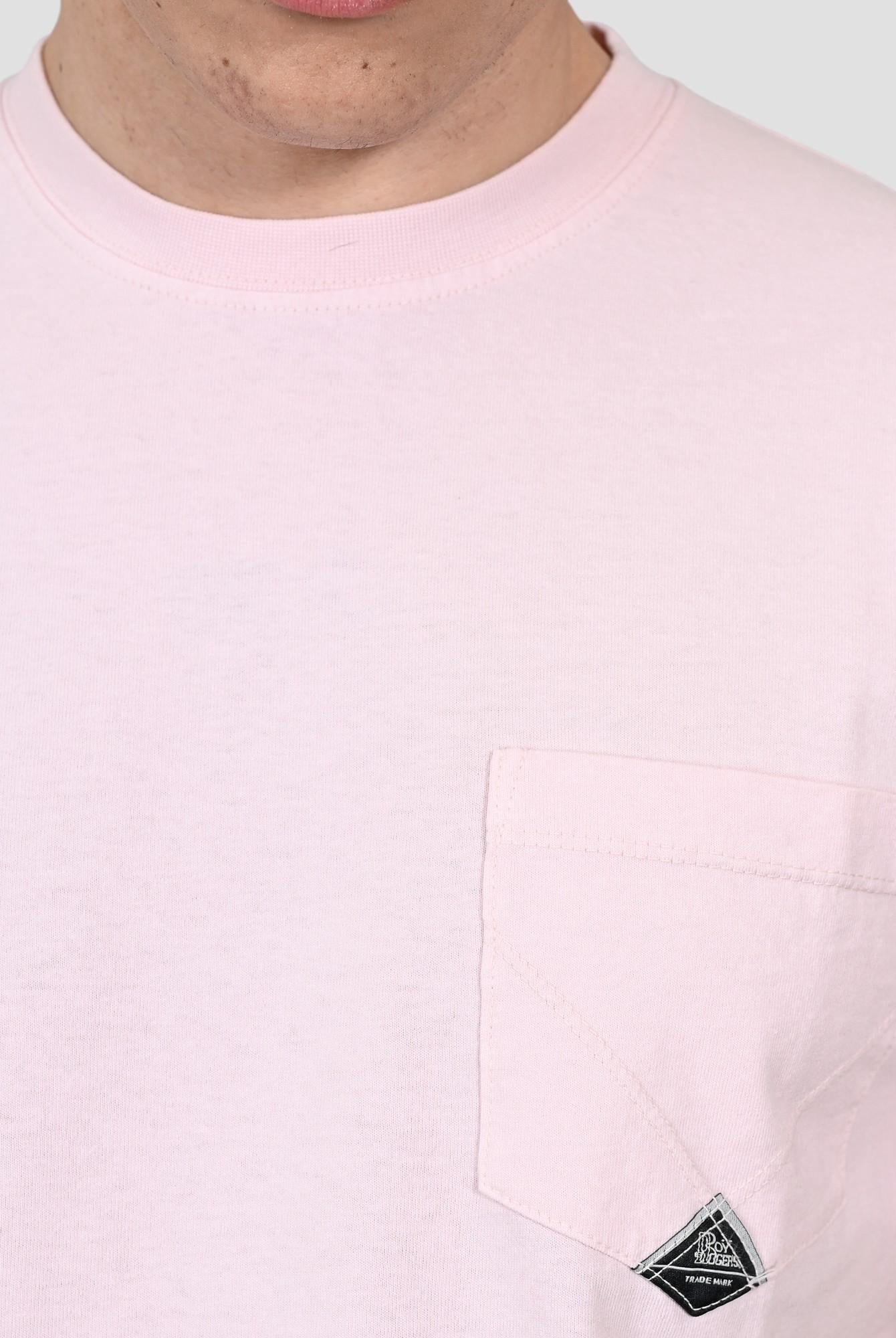 T-shirt light pink POCKET MAN POCKET MAN LIGHT PINK ROY ROGER'S