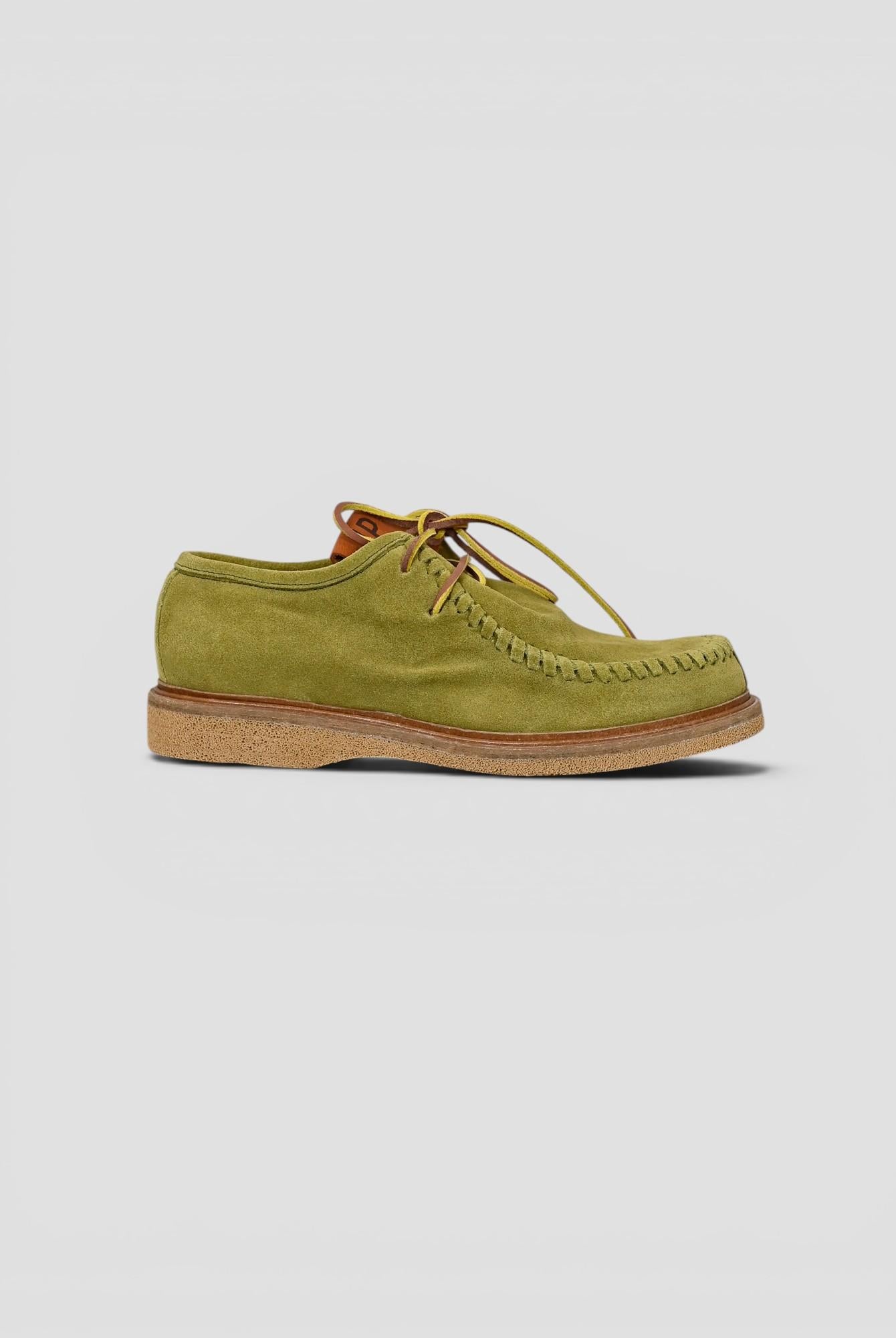 Stringata leggera SAVANA 60728 verde moc toe 60728/4 SAVANA VERDE JP/DAVID