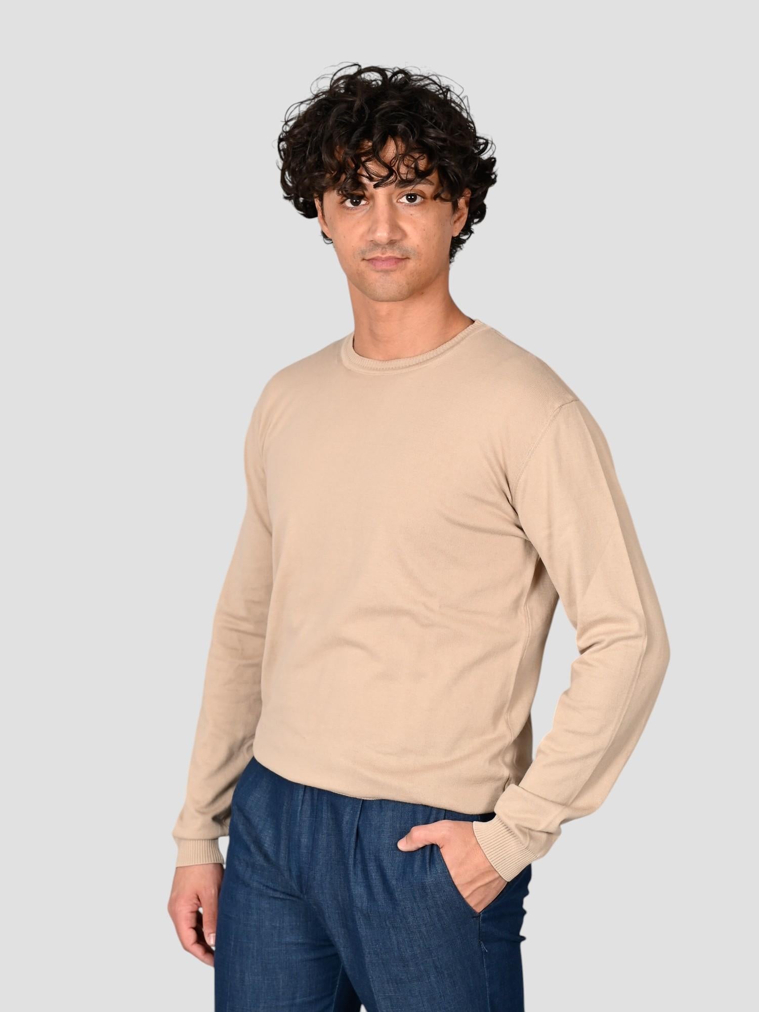 Maglia girocollo WO 0855 902 corda WO 0855 902 CORDA WOOL & CO.