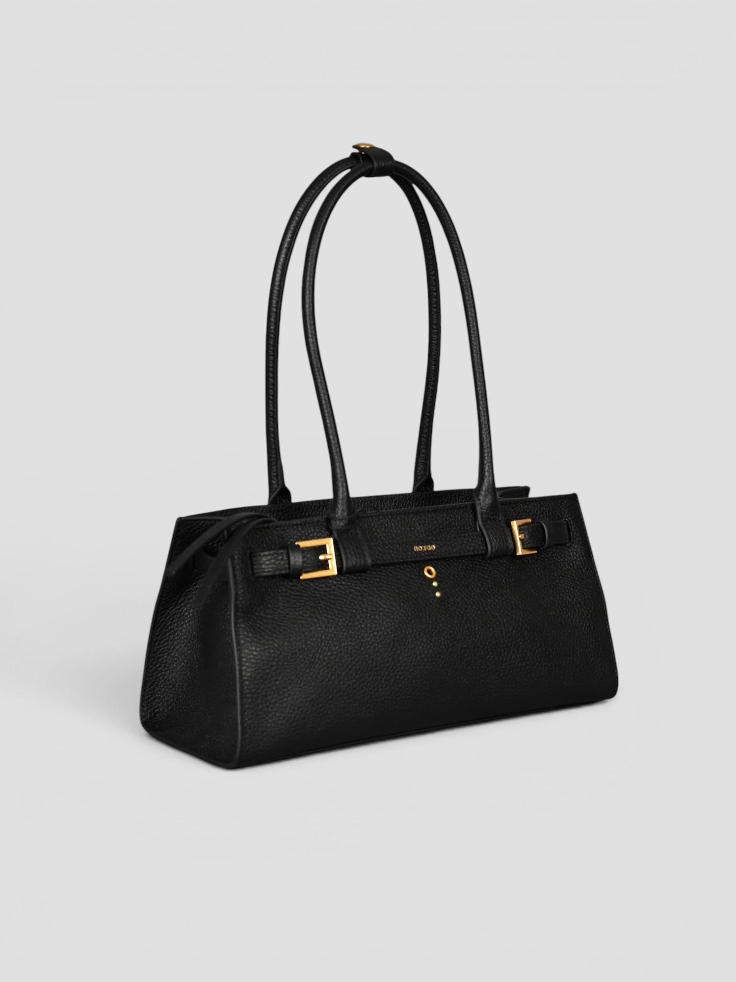 Baguette VALEGRO LEATHER black N61-DS-29 BLACK NO:RAE