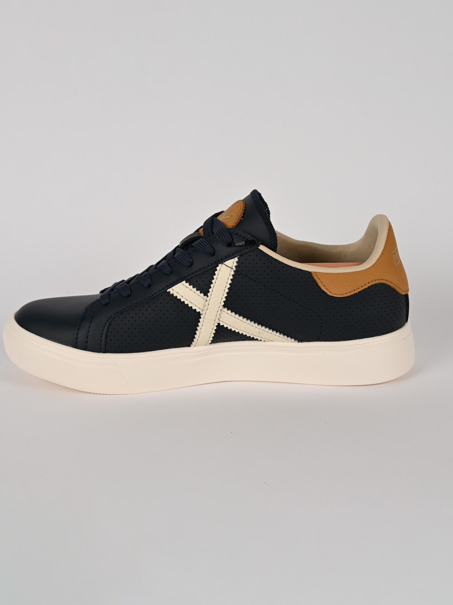 Sneakers blu RETE 107 AZUL pelle RETE 107 AZUL MUNICH