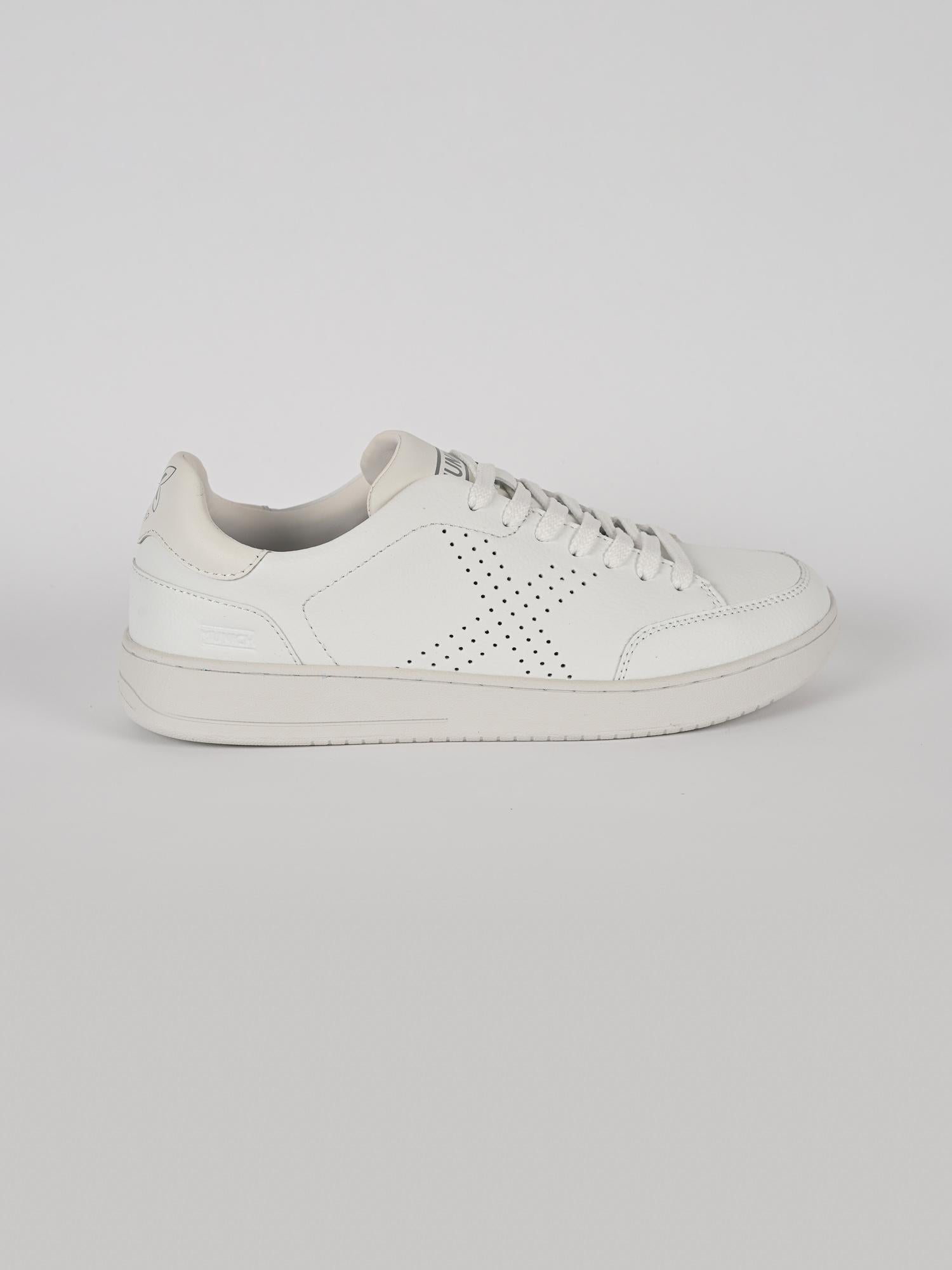 Sneakers bianca X-COURT BLANCO pelle X-COURT 09 BLANCO MUNICH