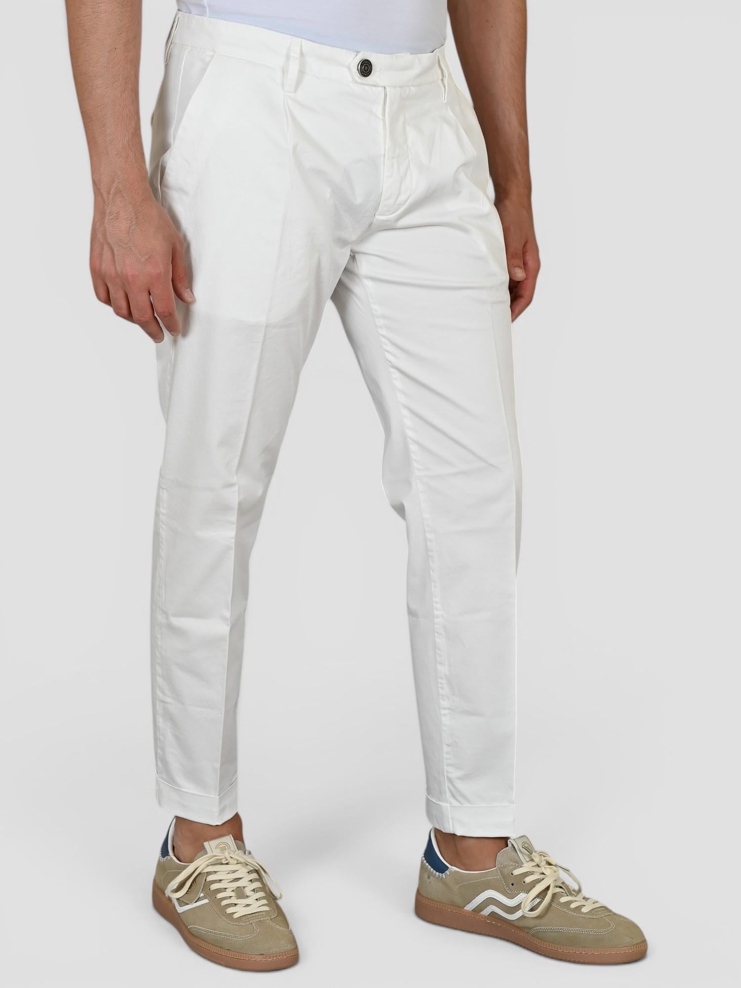 Pantalone bianco GABRIEL pence GABRIEL BIANCO VANDOM