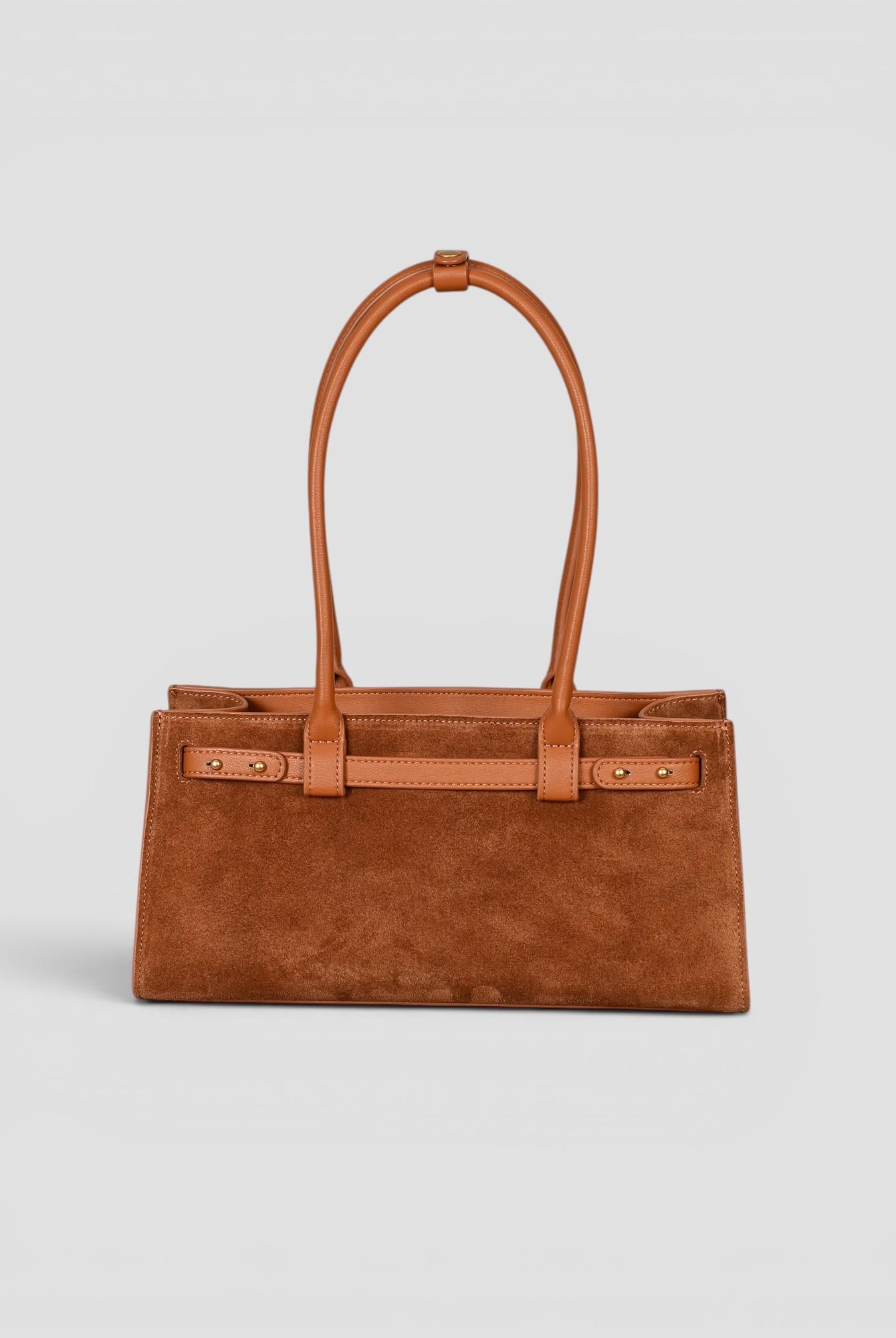 Baguette VALEGRO suede tobacco N61-DS-29 TOBACCO NO:RAE