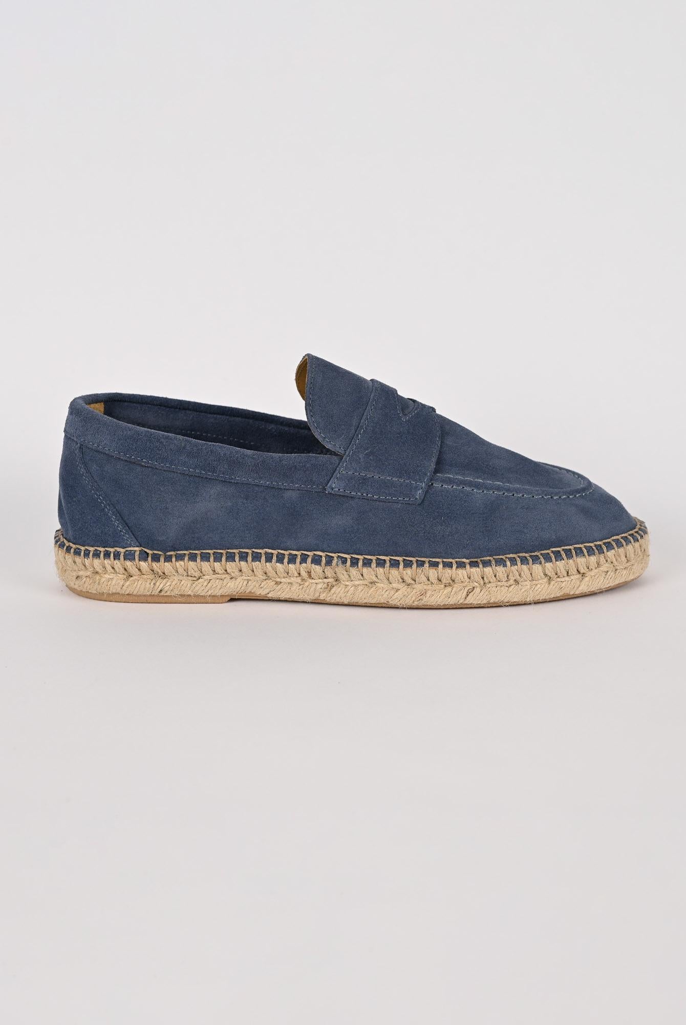 Mocassino suede NEW LOAFER IRIS bluette NEW LOAFER IRIS LAGOA