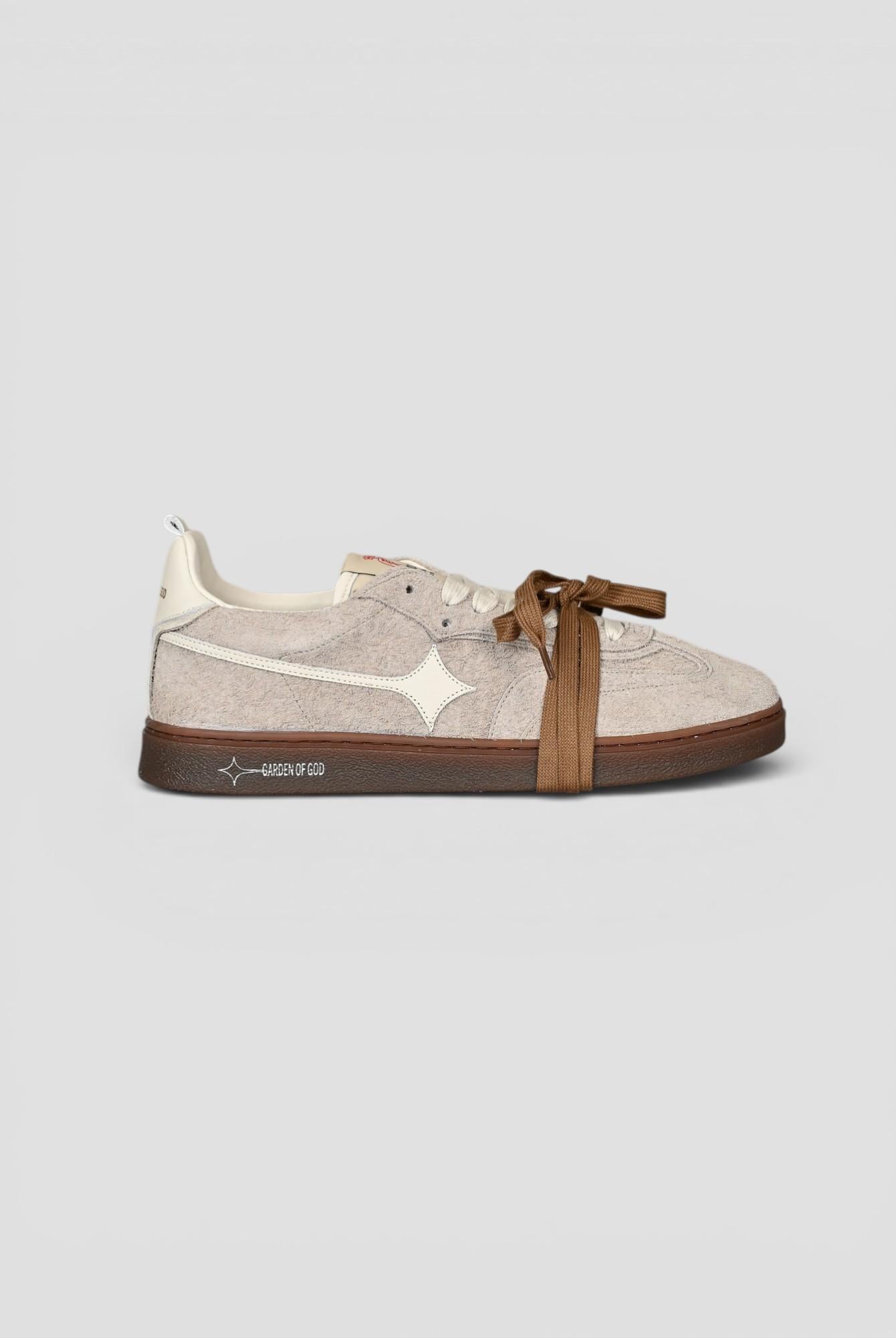 Sneakers taupe EARTH HAIRY suede EARTH SUEDE HAIRY GARDEN OF GOD