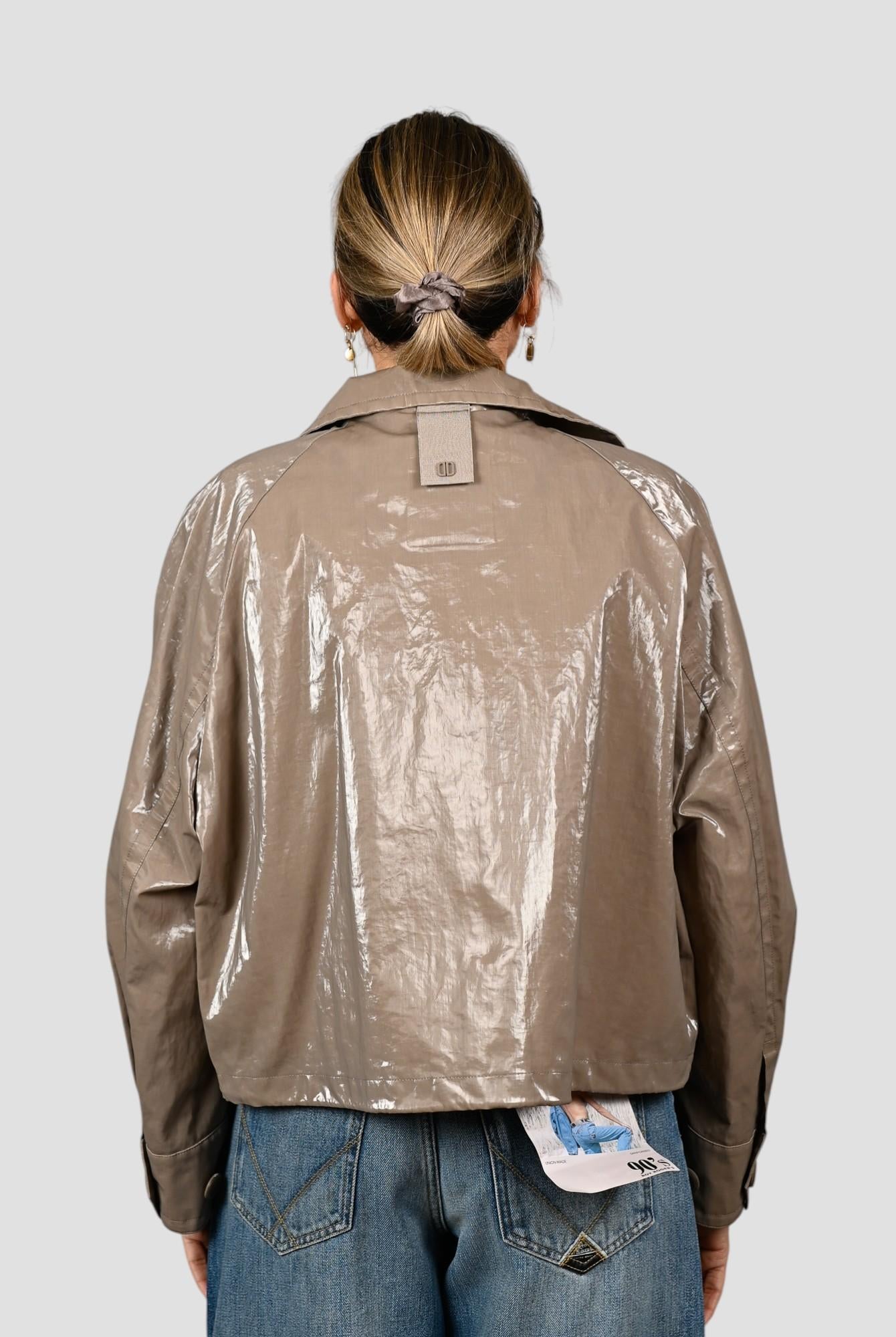 Giacca spalmata ELINA fango ELINA FANGO DUNO