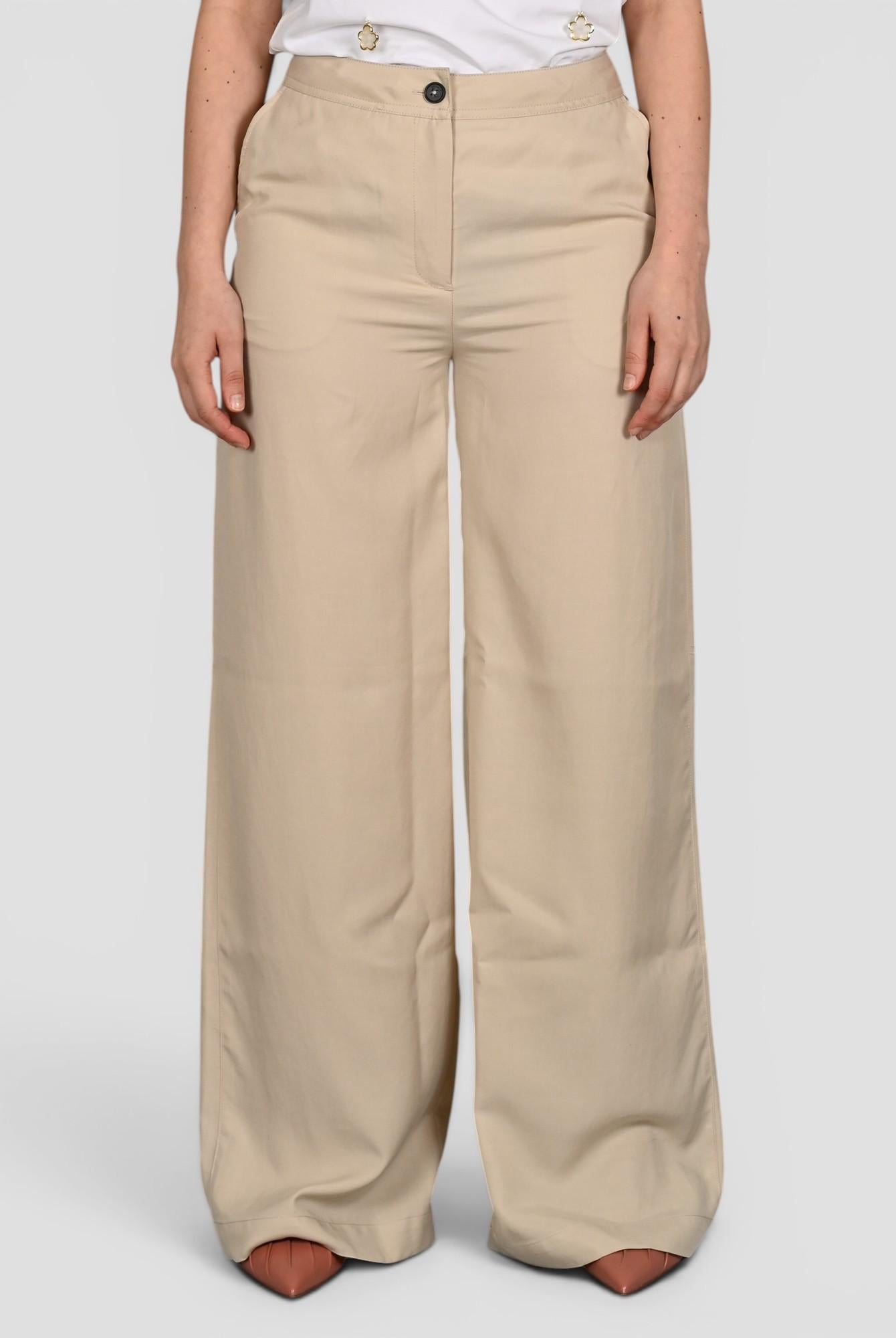 Pantalone tencell SABINEALF PANNACOTTA leggero SABINEALF PANTS 223 PANNACOTTA ECOALF
