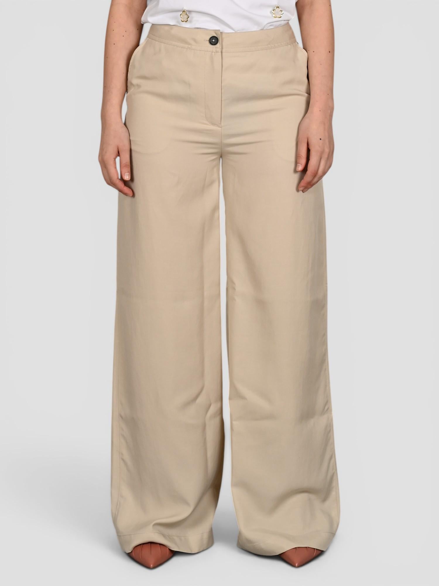 Pantalone tencell SABINEALF PANNACOTTA leggero SABINEALF PANTS 223 PANNACOTTA ECOALF