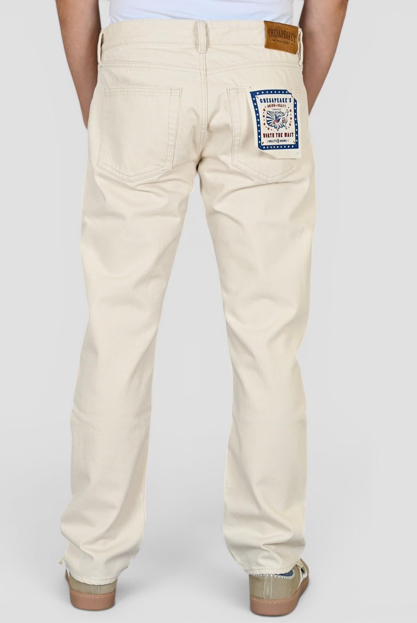 Denim natural SELVEDGE RIDGWAY DENIM SELVEDGE NATURAL CHESAPEAKE'S