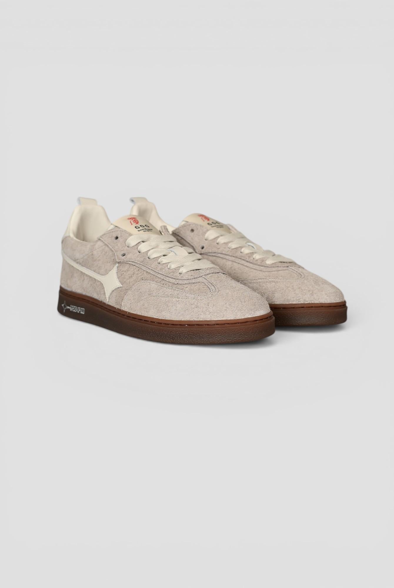 Sneakers taupe EARTH HAIRY suede EARTH SUEDE HAIRY GARDEN OF GOD