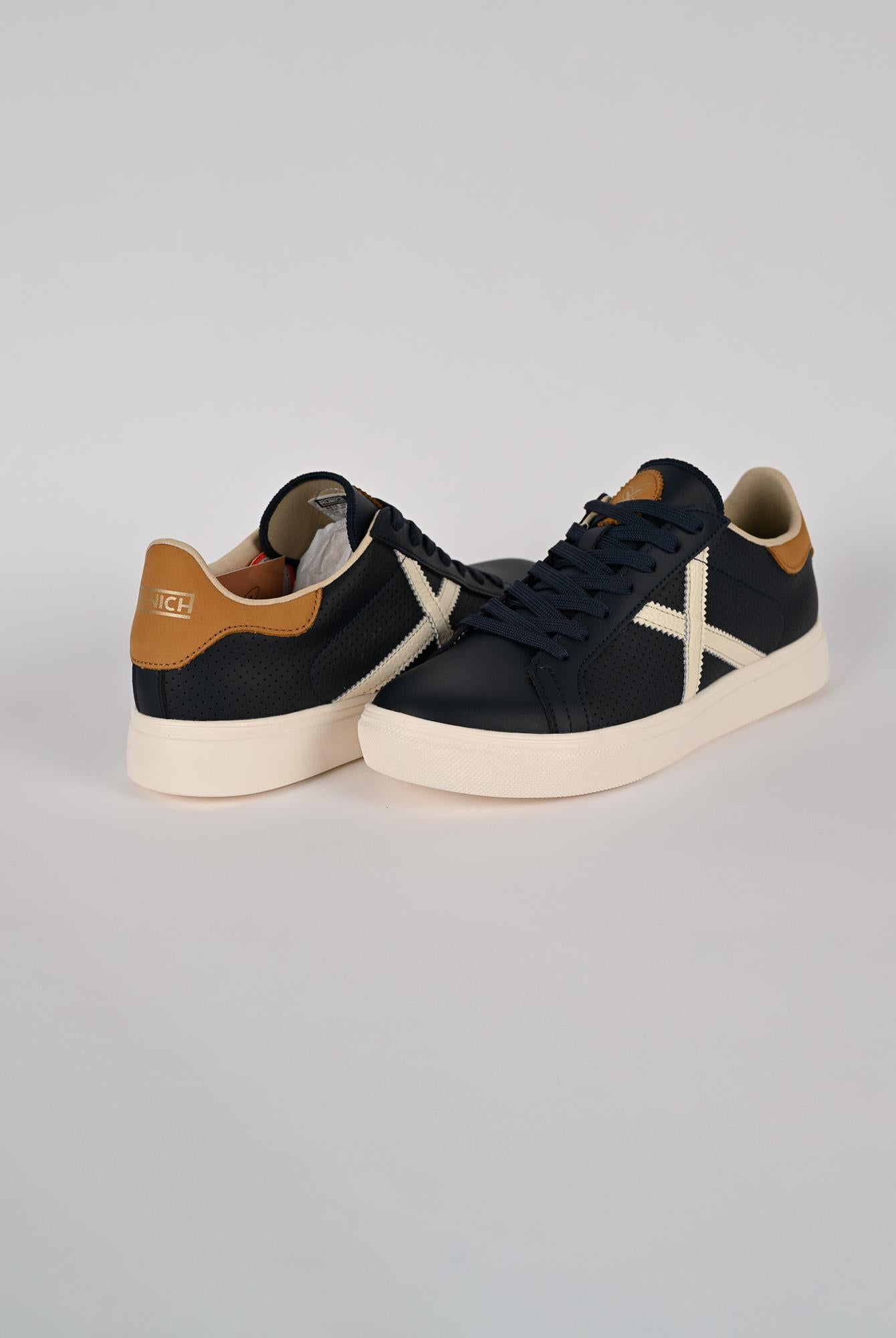 Sneakers blu RETE 107 AZUL pelle RETE 107 AZUL MUNICH