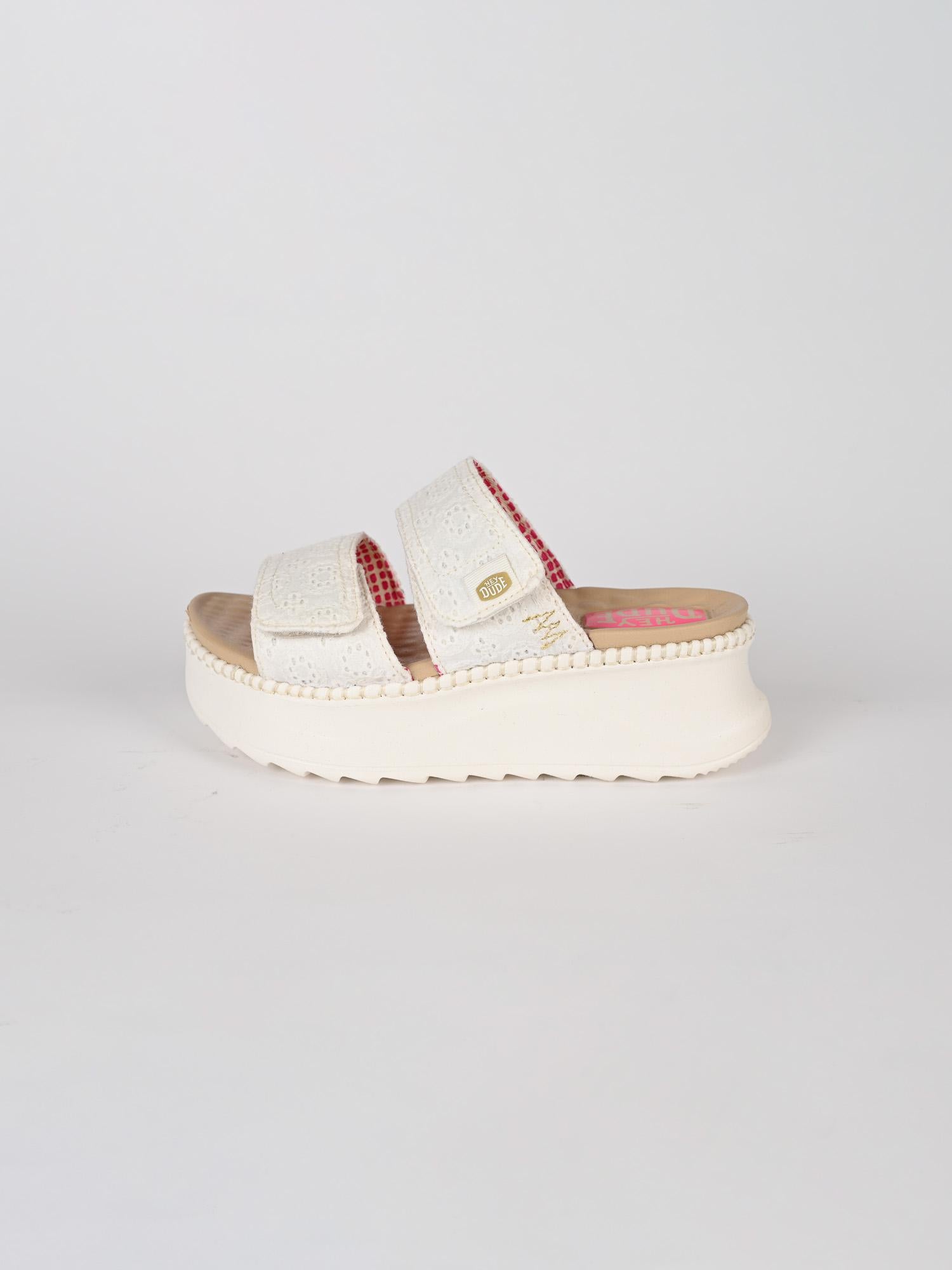 Sandalo ultralight DELRAY white DELRAY WHITE HEY DUDE