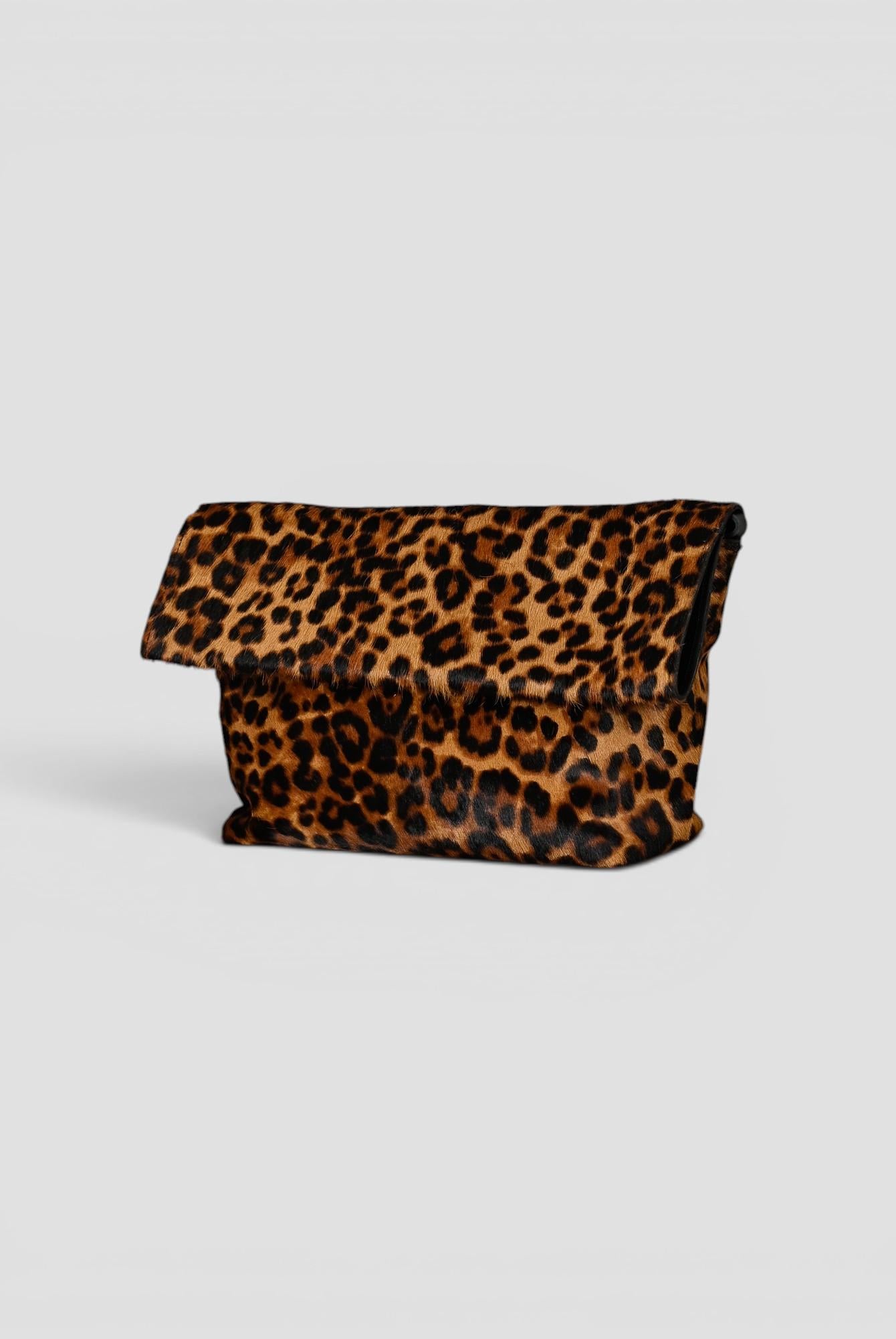 Maxi pochette maculata cavallino con tracolla MAXY MACULATA ALBERTO LUTI