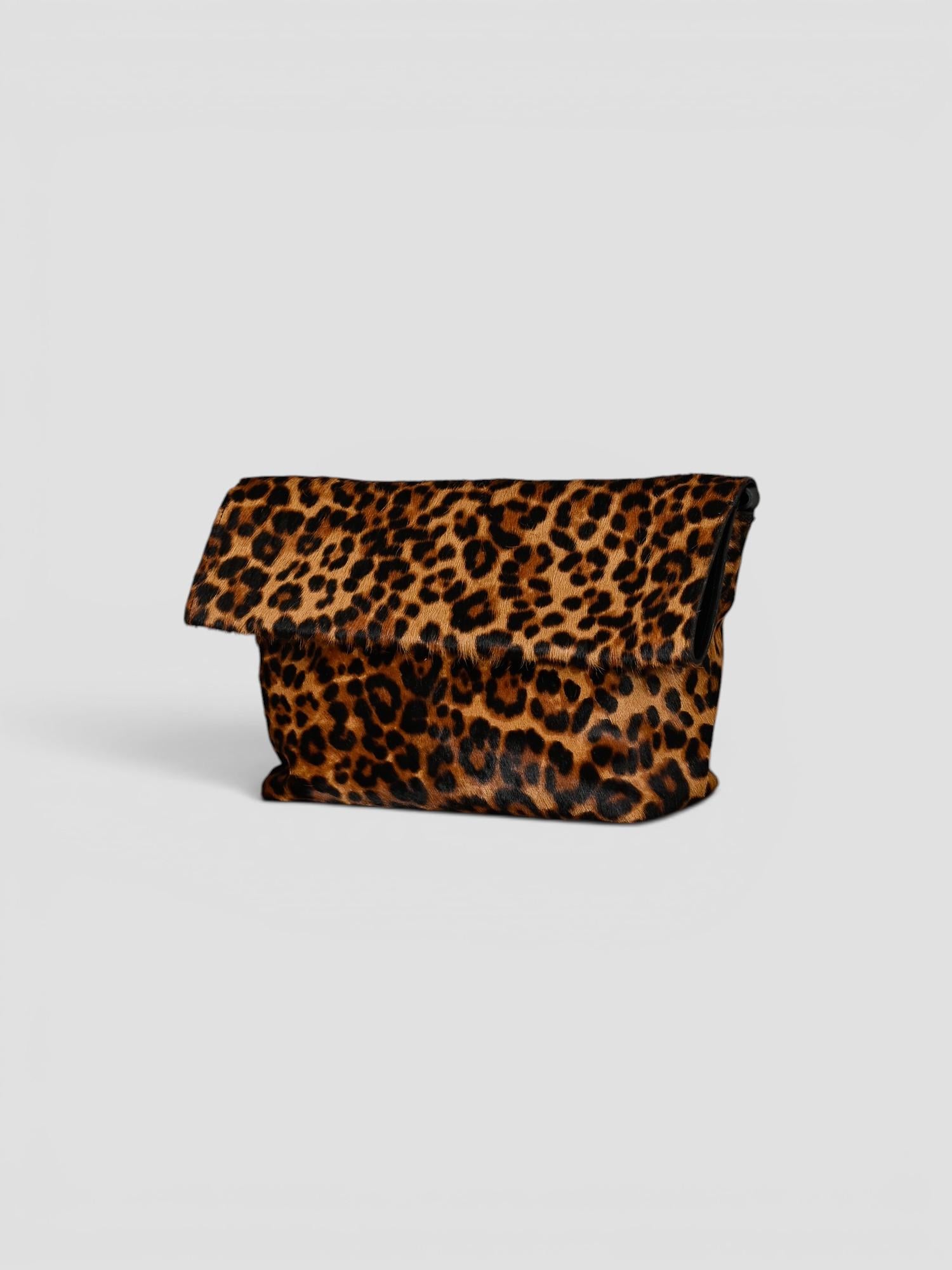 Maxi pochette maculata cavallino con tracolla MAXY MACULATA ALBERTO LUTI