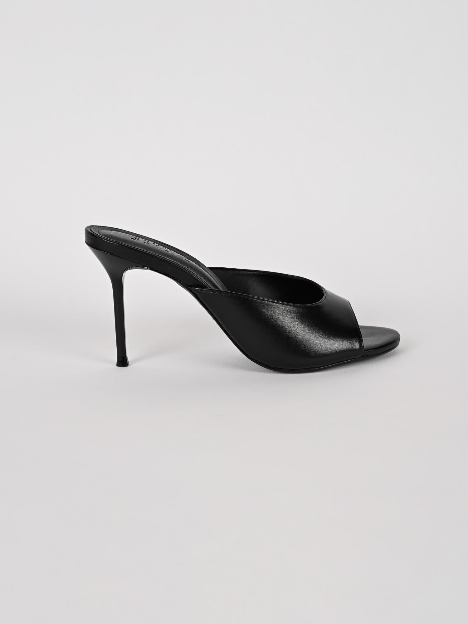 Sandalo donna nero in pelle S220900008 BLACK SCHUTZ