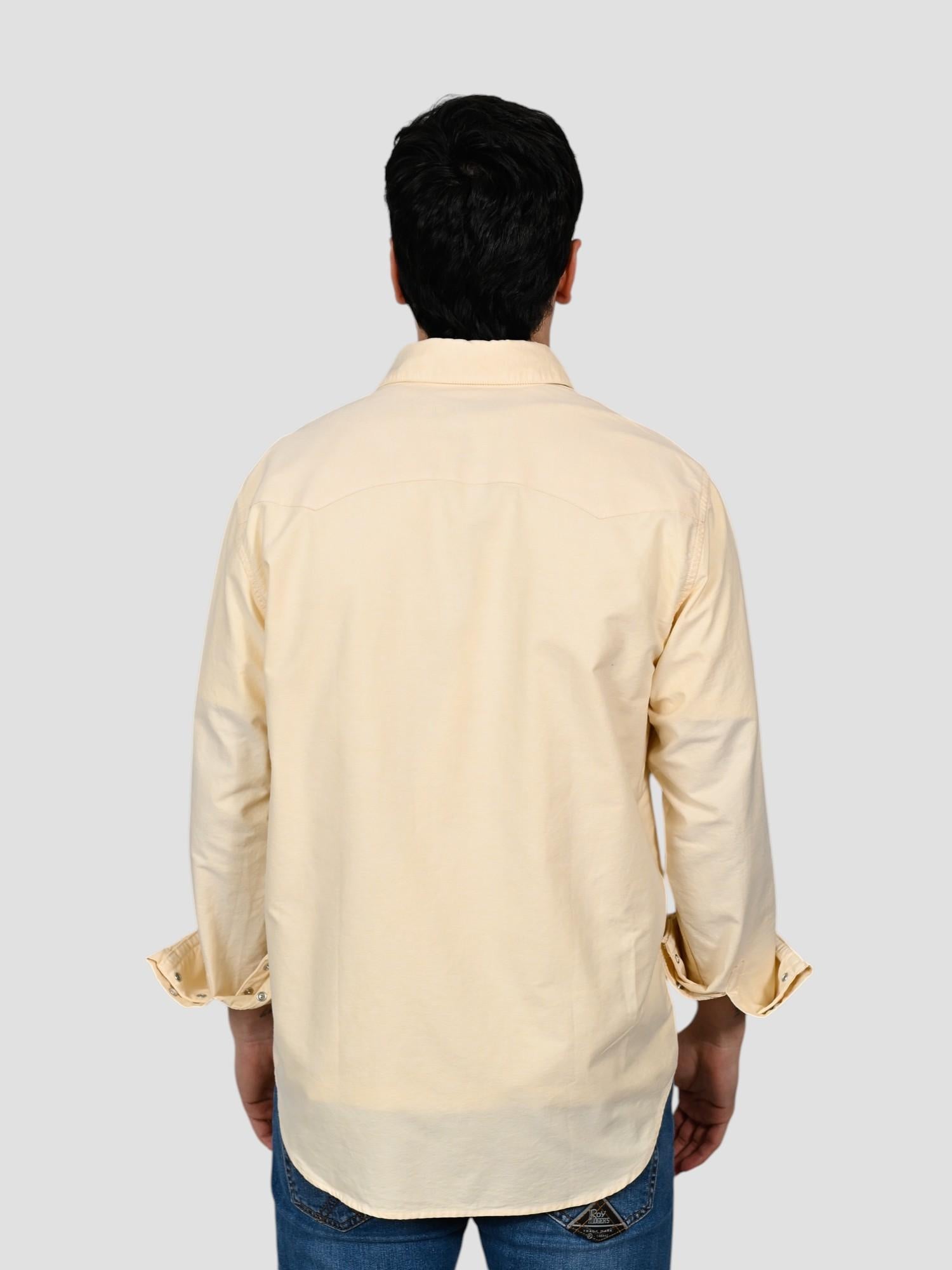 Camicia light yellow WESTERN OXFORD flagstaff WESTERN OXFORD LIGHT YELLOW CHESAPEAKE'S
