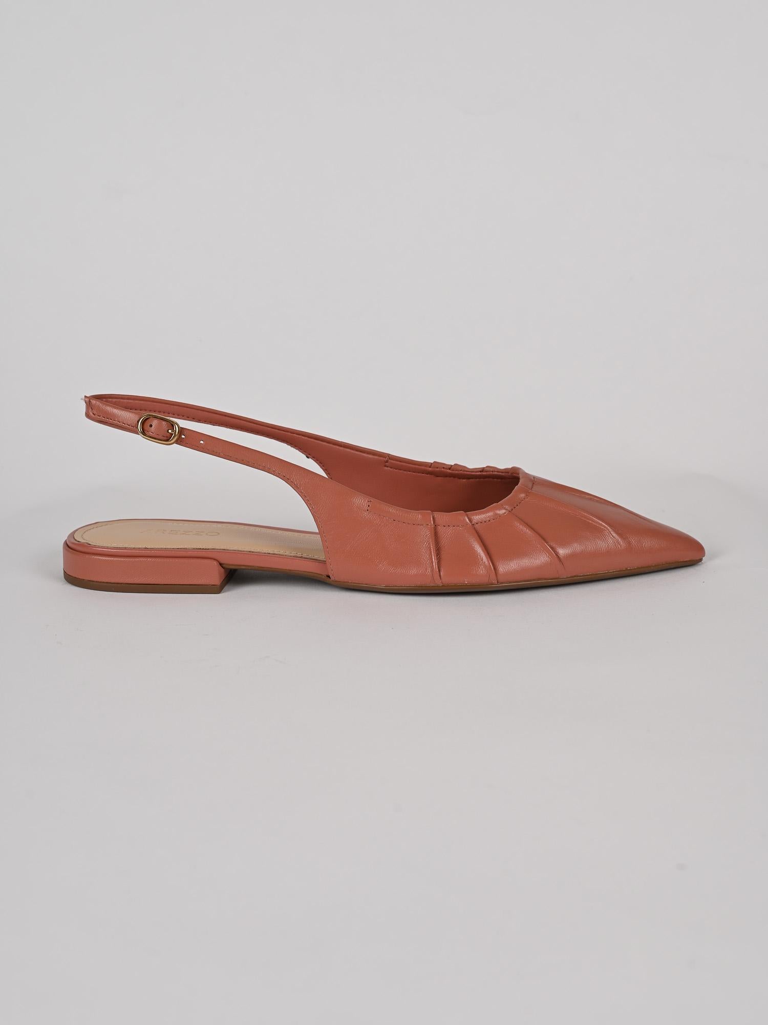Slingback donna cipria in pelle A130290009 30003 AREZZO