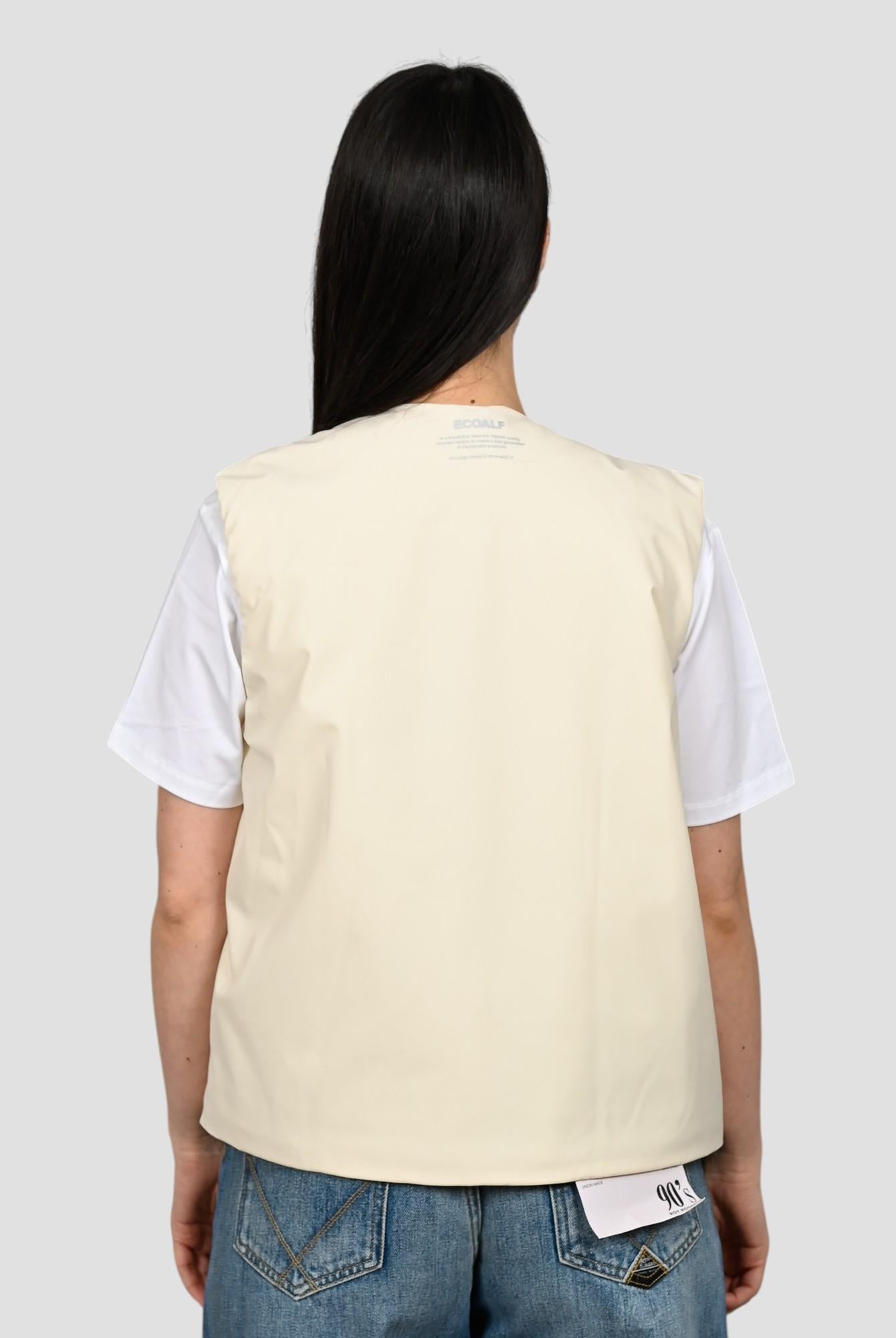 Gilet imbottitura leggera KARINALF creamy KARINALF 987 CREAMY ECOALF