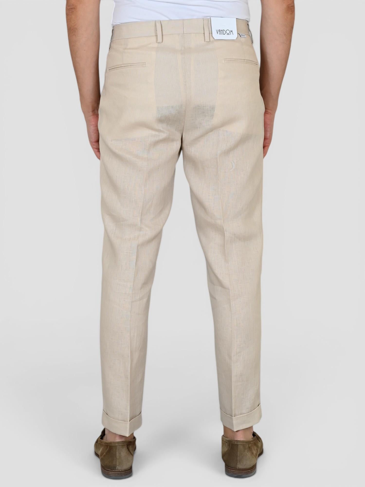 Pantalone sabbia GABRIEL LINO pence sartoriale GABRIELT95 SABBIA VANDOM