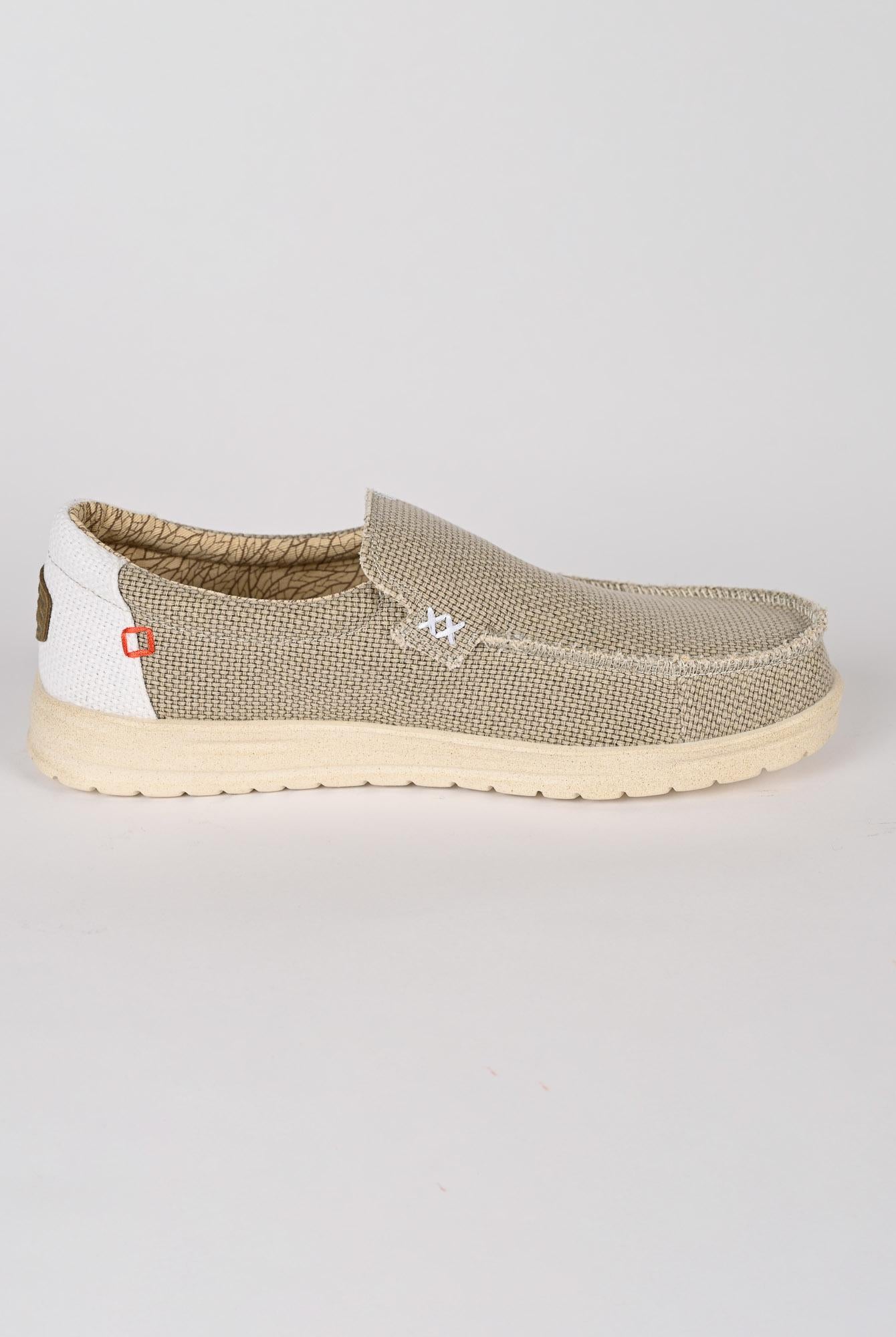 Scarpe leggere MIKKA BRAIDED off white MIKKA BRAIDED OFF WHITE HEY DUDE