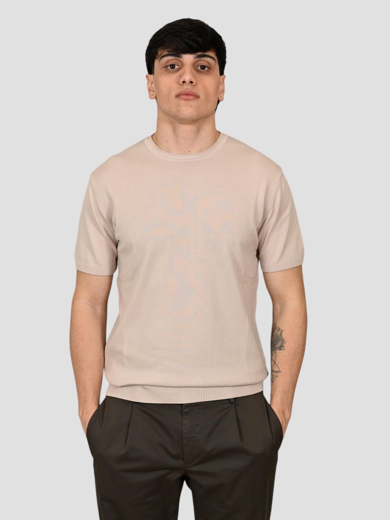 Maglia cipria WO 0857 WO 0857 0903 WOOL & CO.