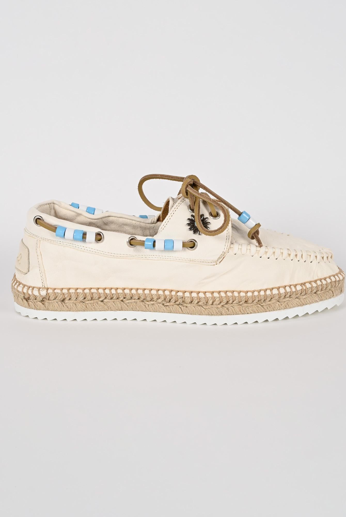 Mocassino bianco NAUTICO PARKER pelle lavata NAUTICO PARKER BIANCO LAGOA