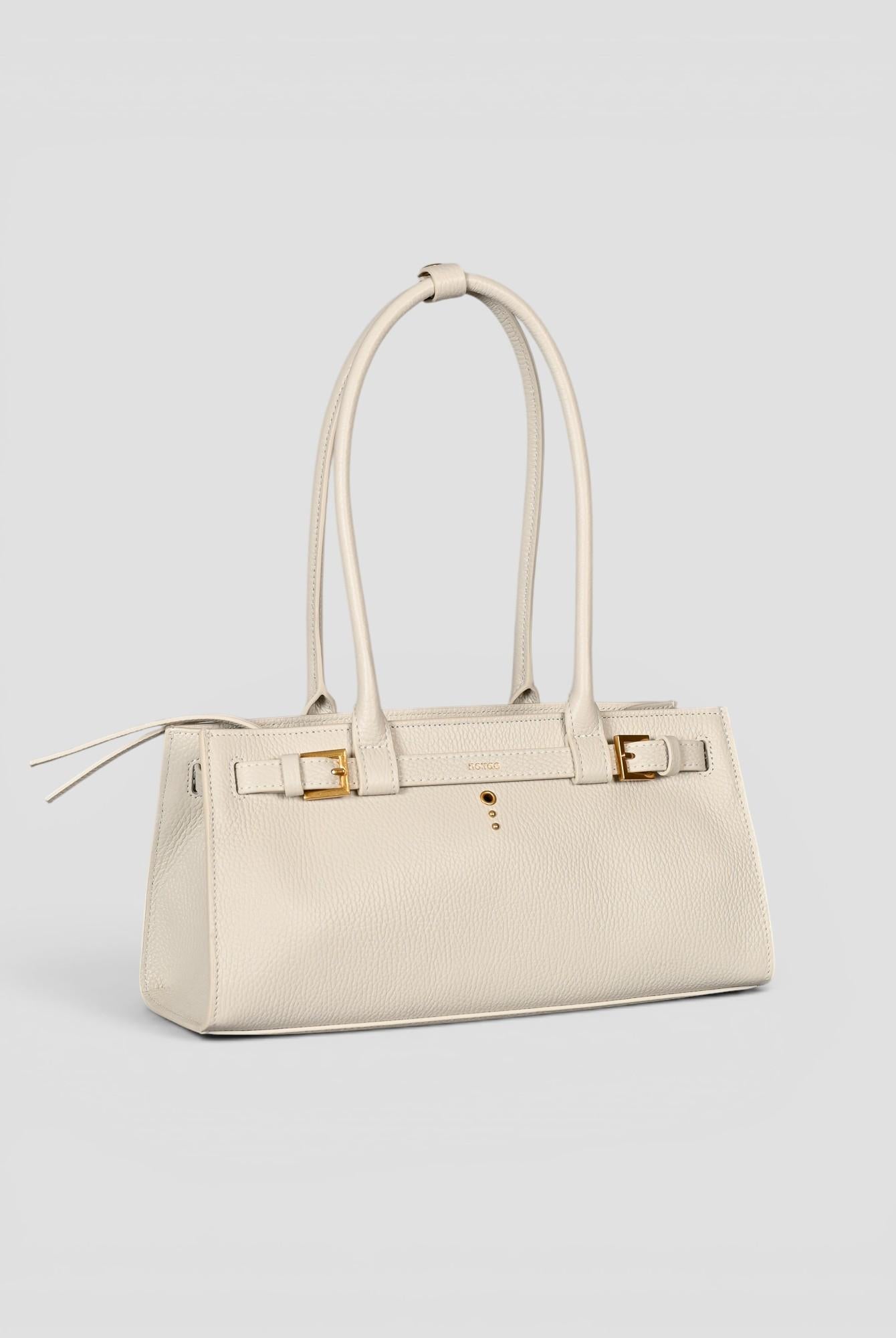 Baguette VALEGRO LEATHER ivory N61-DS-29 IVORY NO:RAE