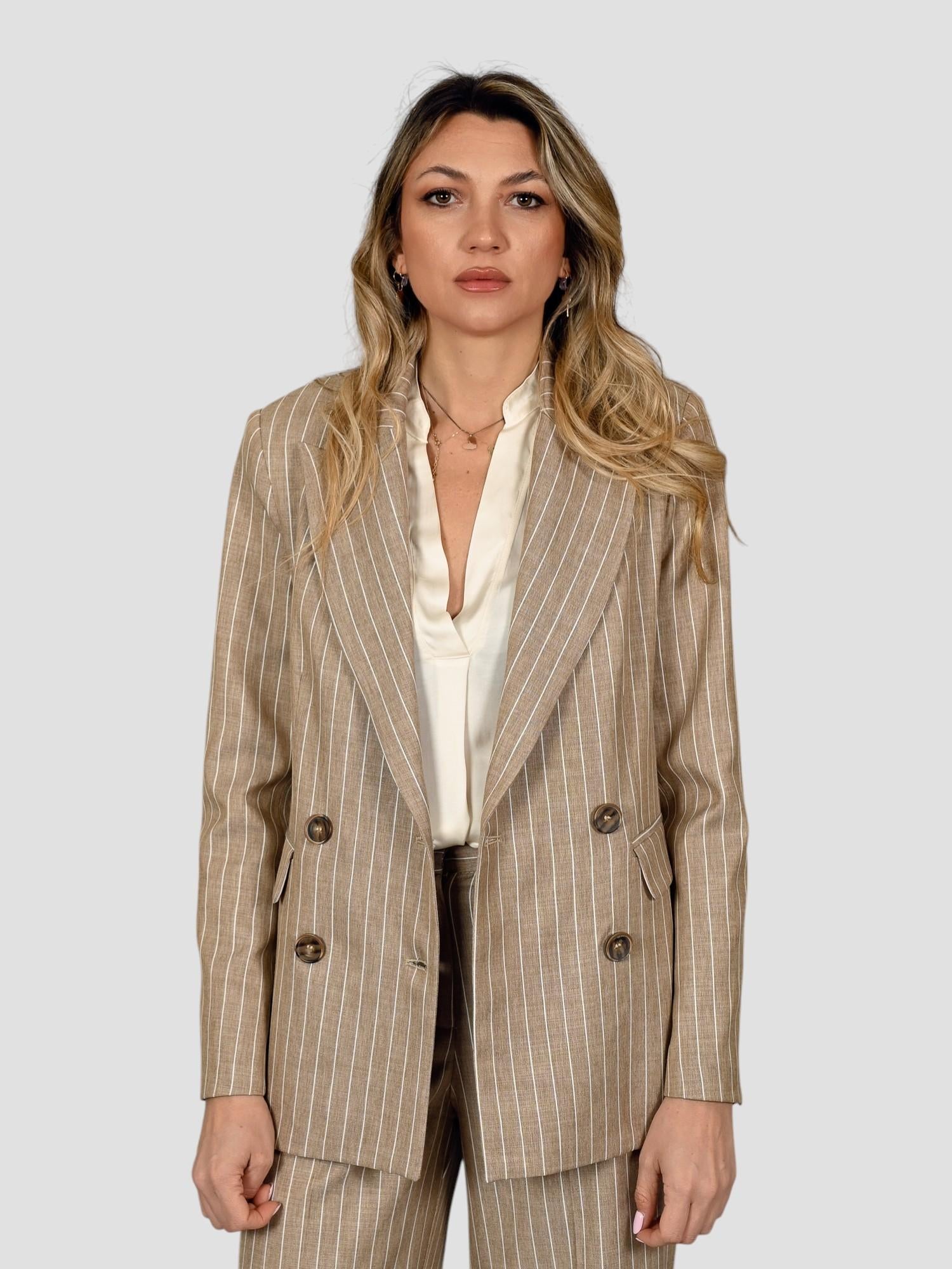 Blazer doppiopetto AN31114 gessato AN31114R GESSATO ANITIE'