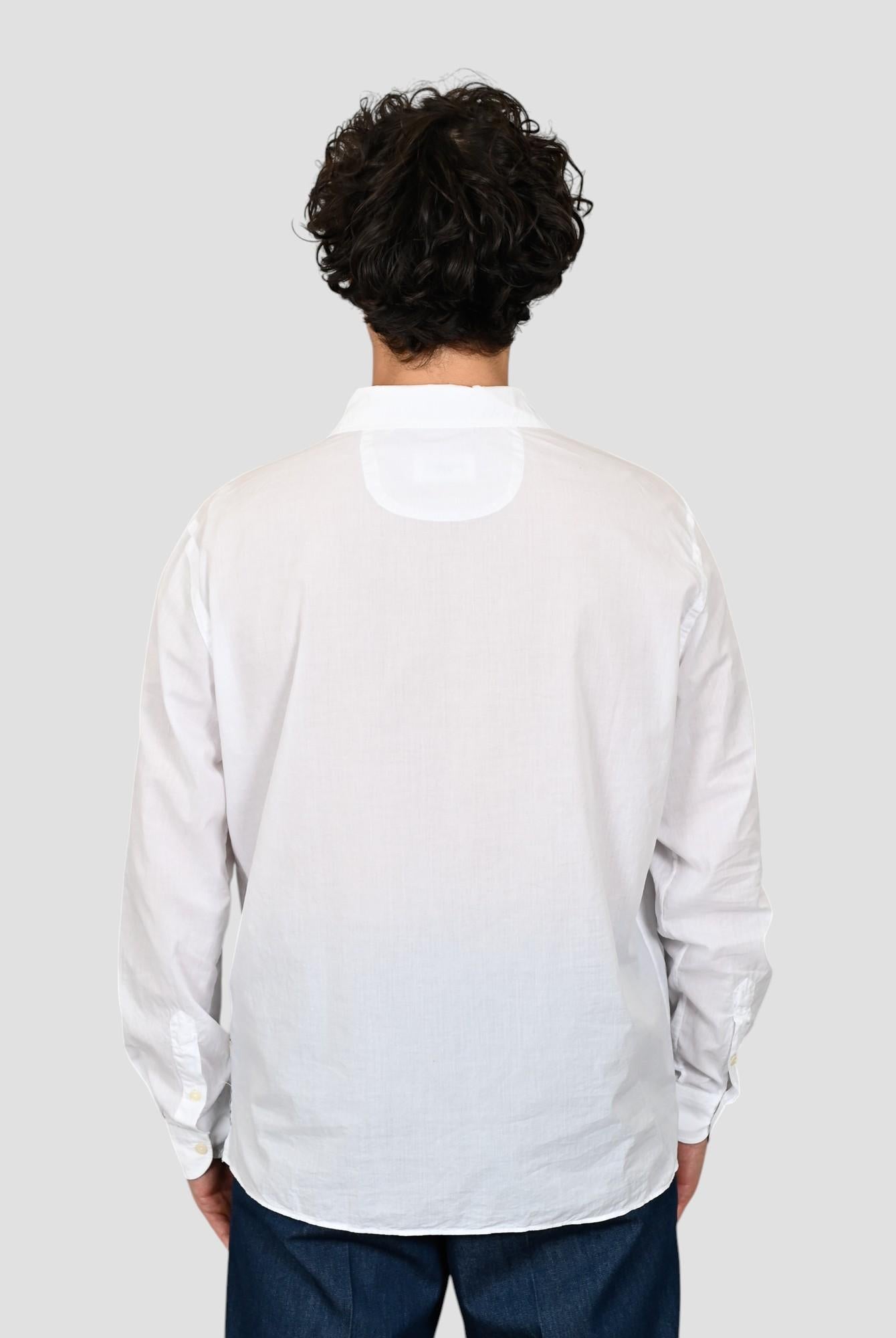 Camicia mussola SMKLTH bianca leggera SMKLTH6UA1 BIANCA TINTORIA MATTEI