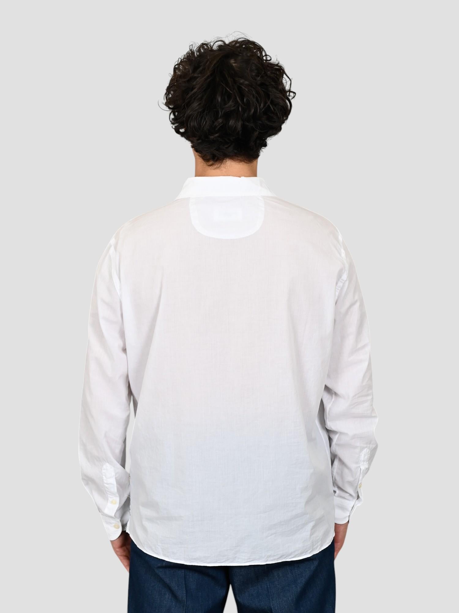 Camicia mussola SMKLTH bianca leggera SMKLTH6UA1 BIANCA TINTORIA MATTEI