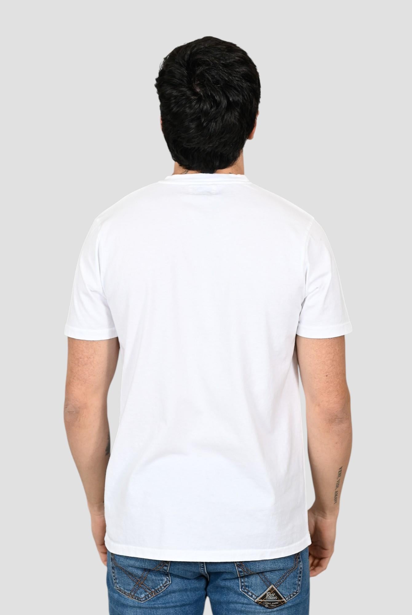 T-shirtoptical white POCKET DENIM man POCKET MAN DENIM ROY ROGER'S