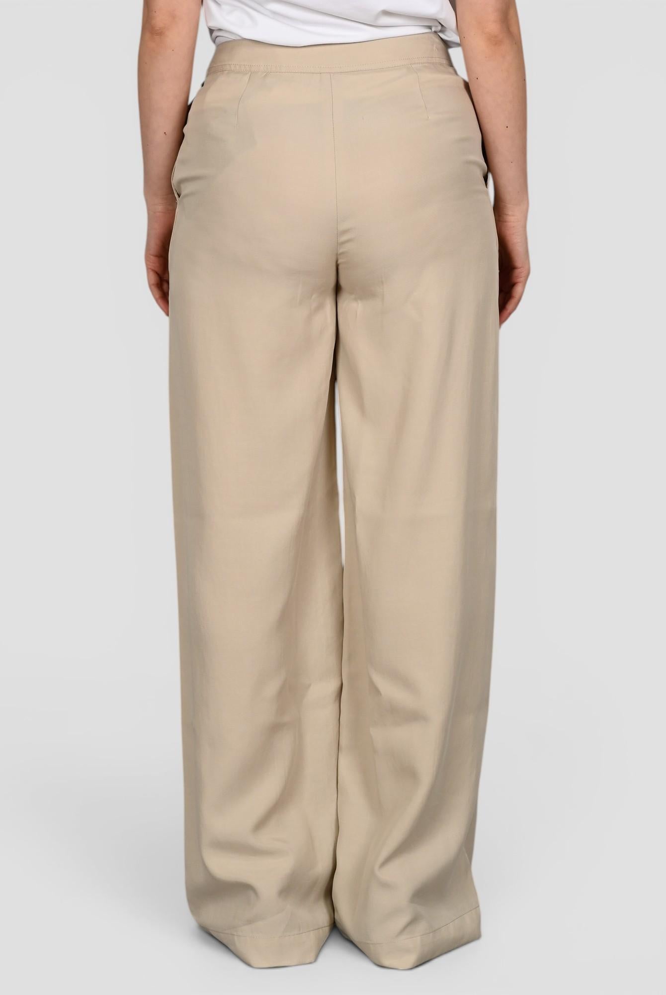 Pantalone tencell SABINEALF PANNACOTTA leggero SABINEALF PANTS 223 PANNACOTTA ECOALF