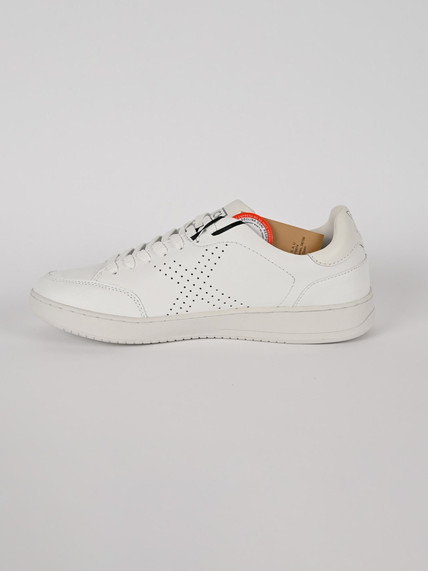 Sneakers bianca X-COURT BLANCO pelle X-COURT 09 BLANCO MUNICH