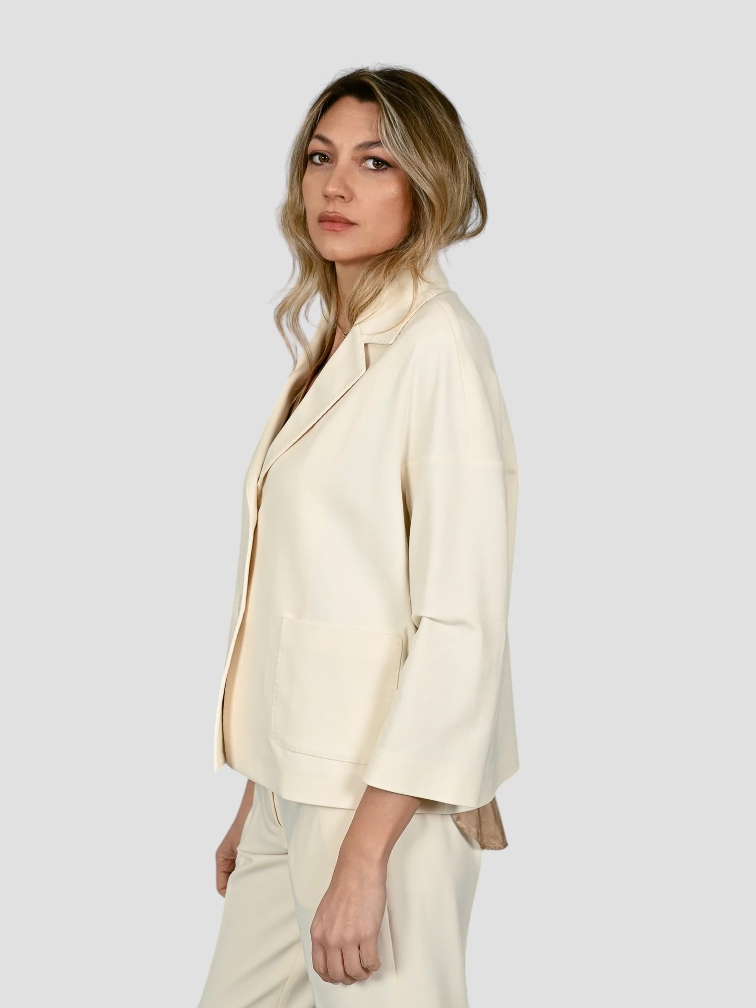Giacca crema FD3813 caban jersey FD3813 CREMA CIRCOLO 1901