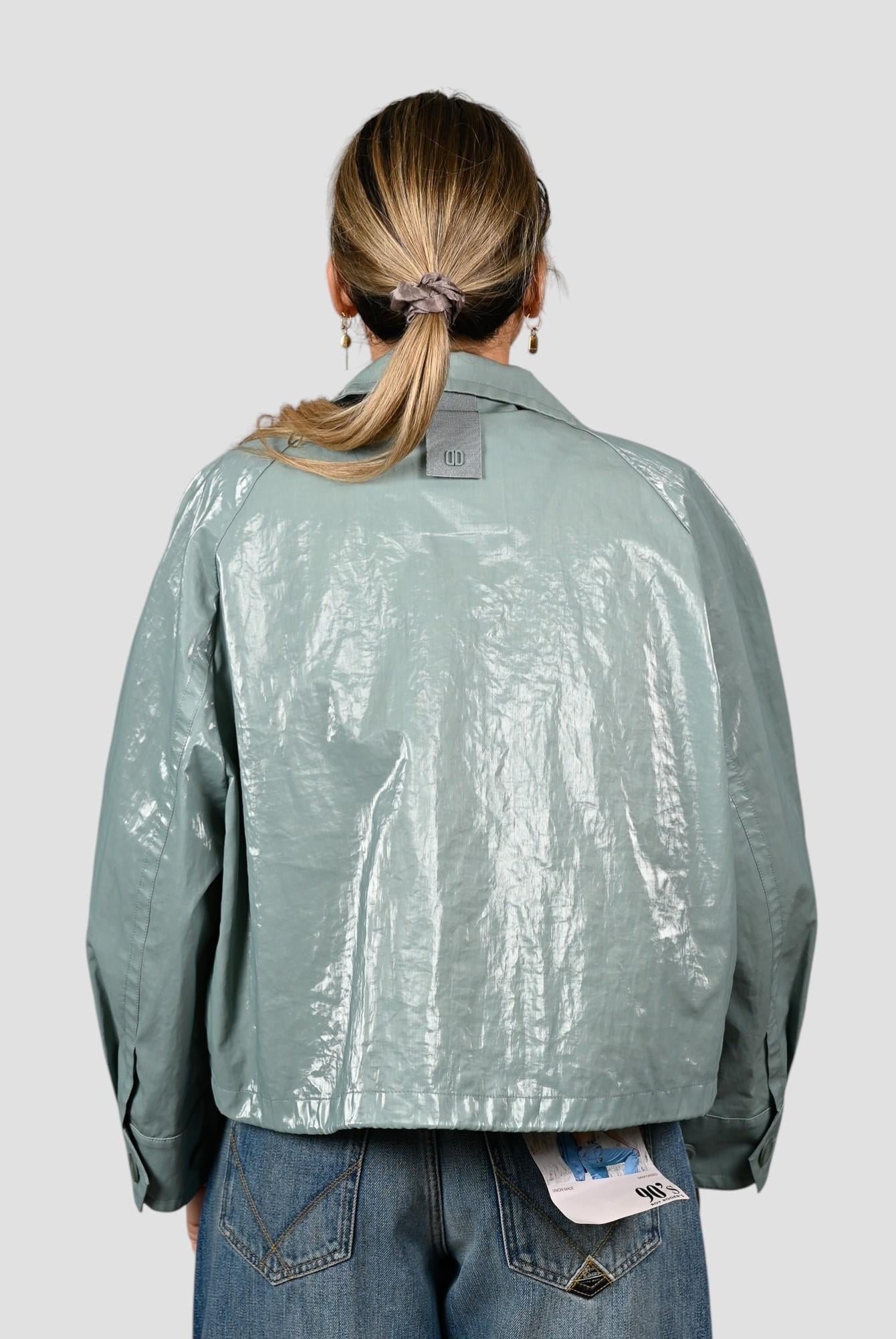 Giacca spalmata ELINA verde laguna ELINA VERDE LAGUNA DUNO