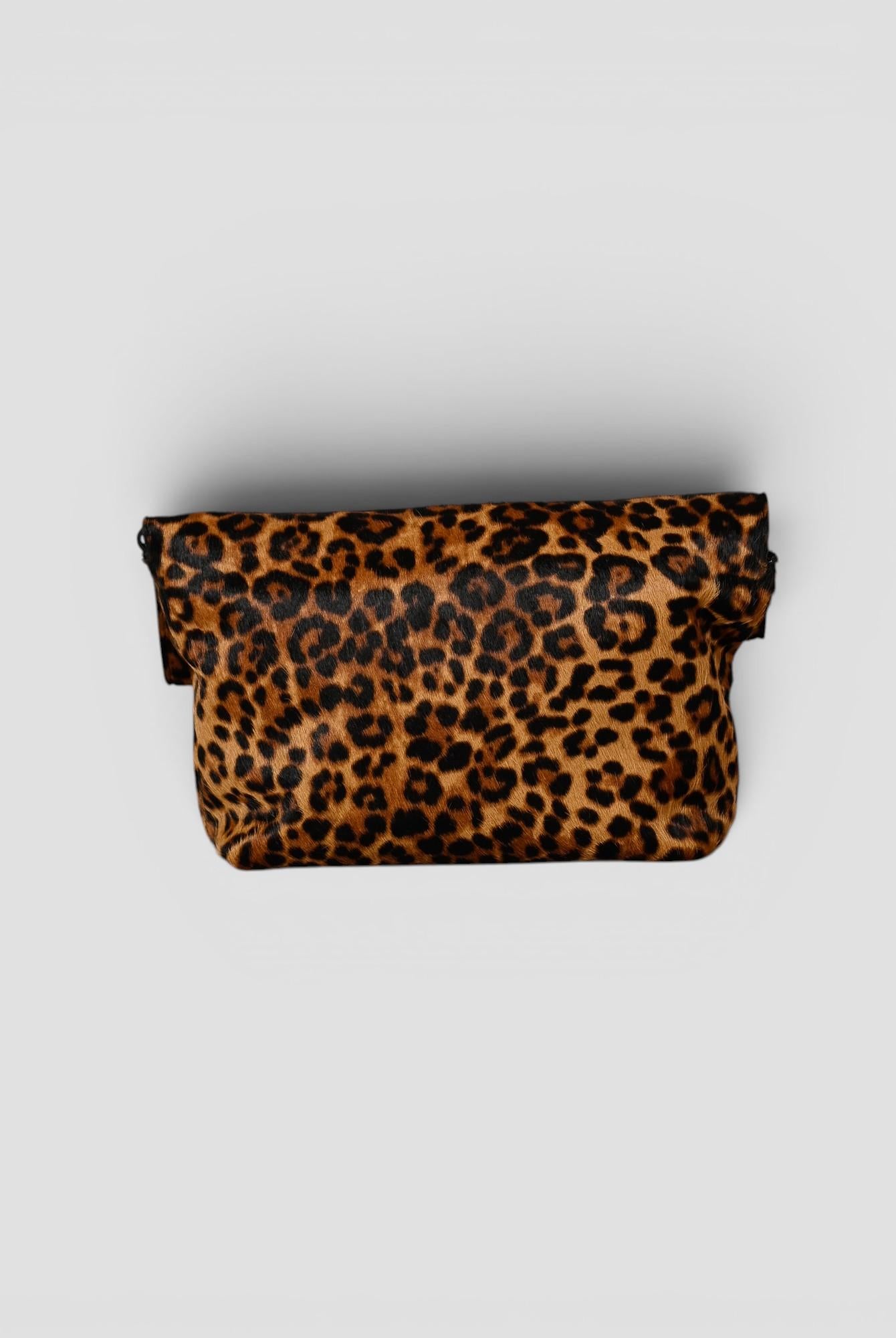 Maxi pochette maculata cavallino con tracolla MAXY MACULATA ALBERTO LUTI