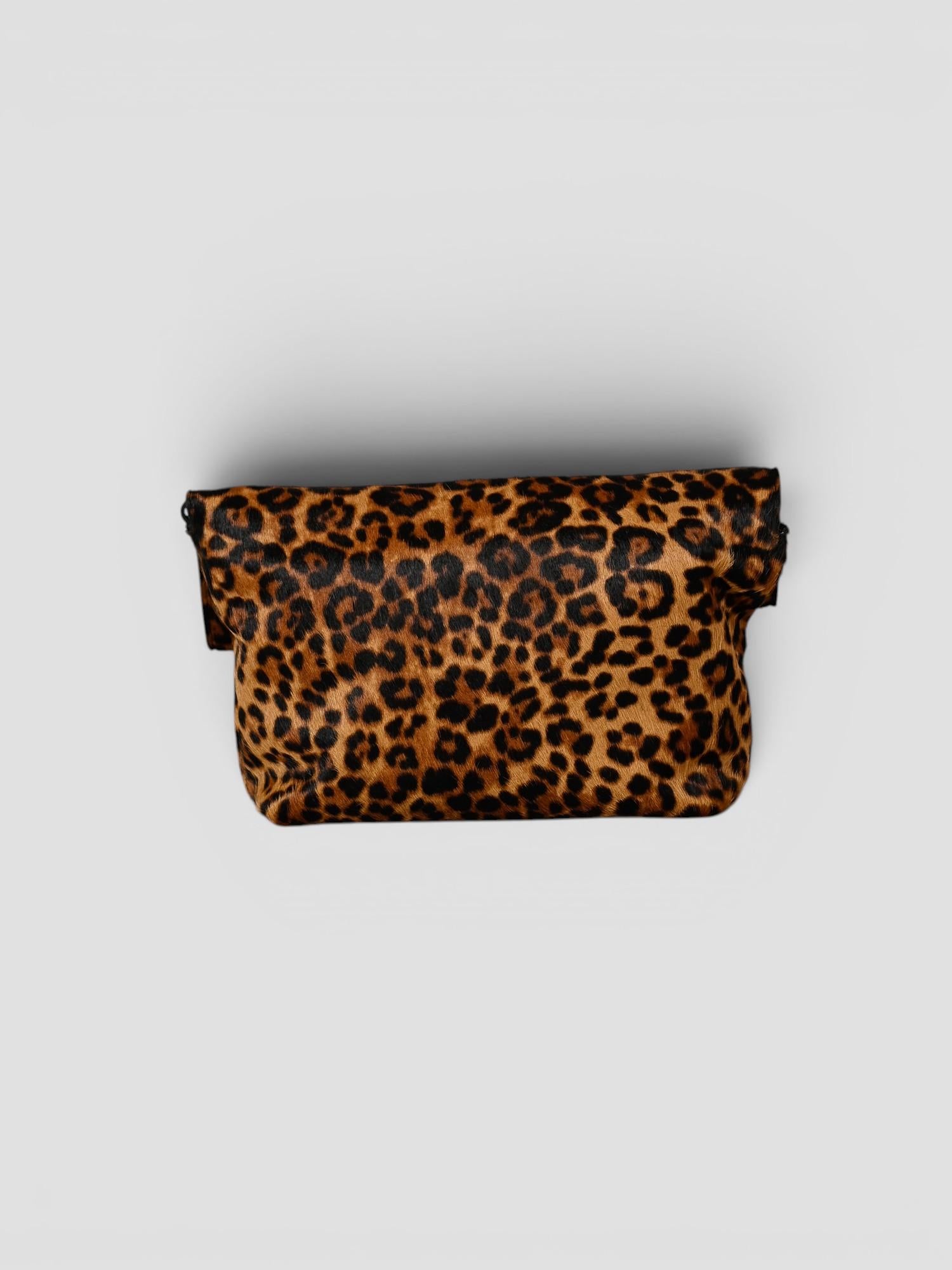 Maxi pochette maculata cavallino con tracolla MAXY MACULATA ALBERTO LUTI