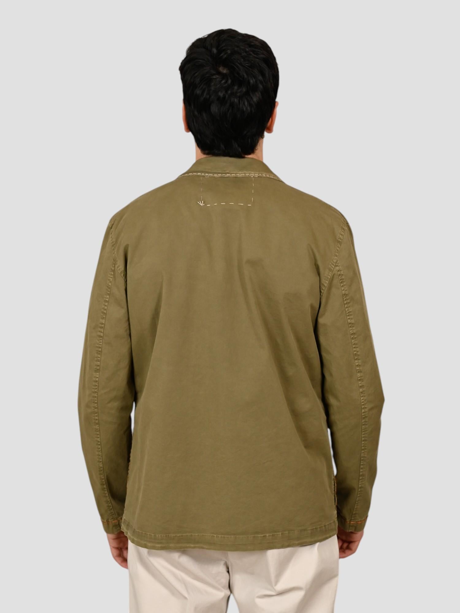 Giacca gabardina STONE 523 militare STONE523 MILITARE BOB