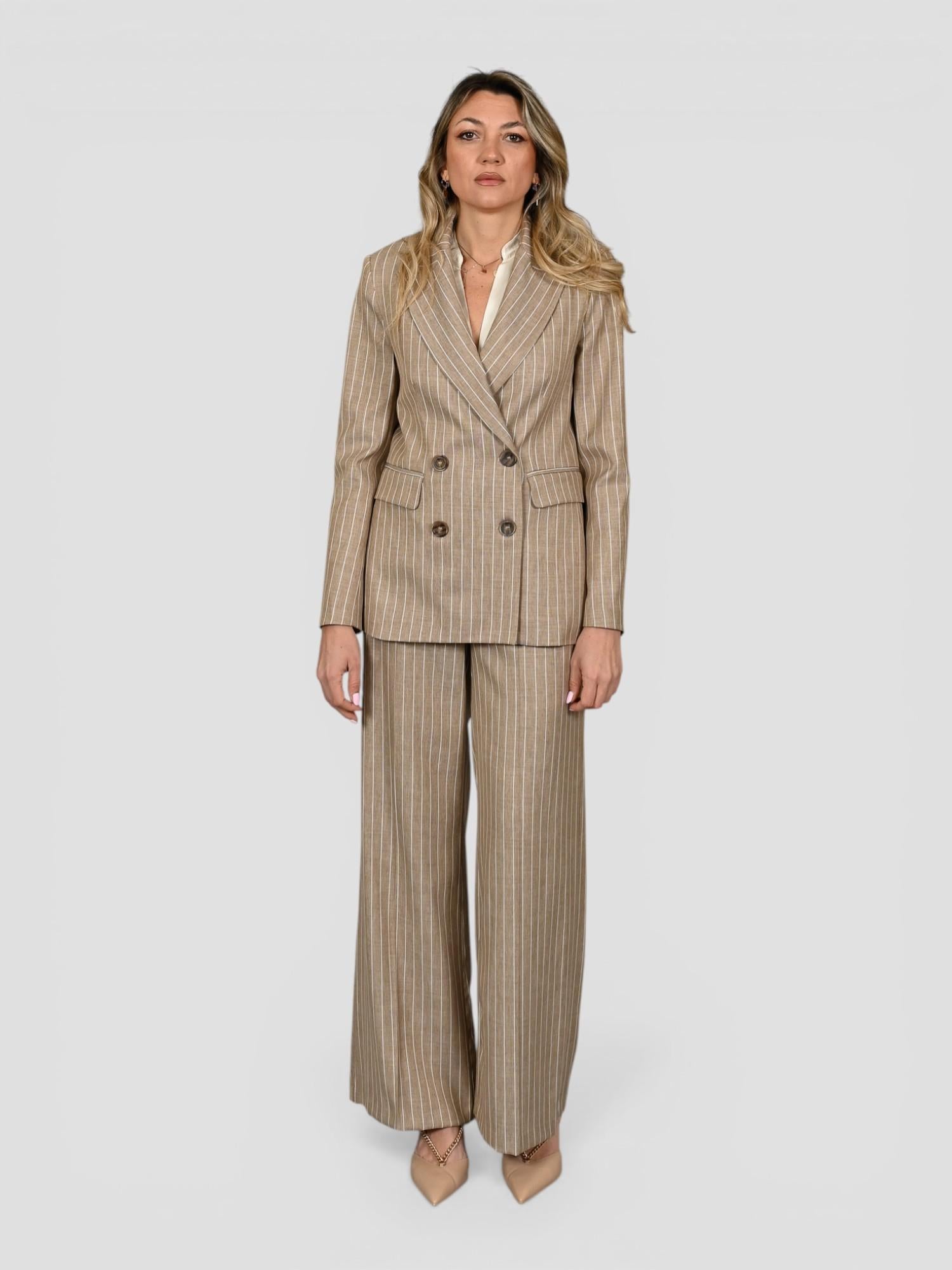 Blazer doppiopetto AN31114 gessato AN31114R GESSATO ANITIE'